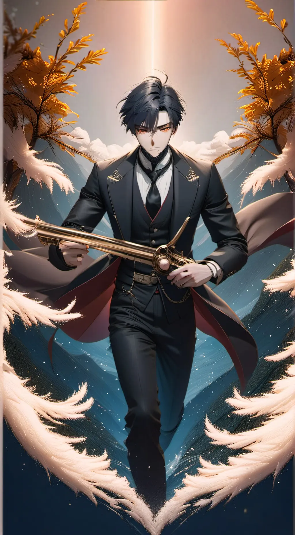 ai character: Xavier  background