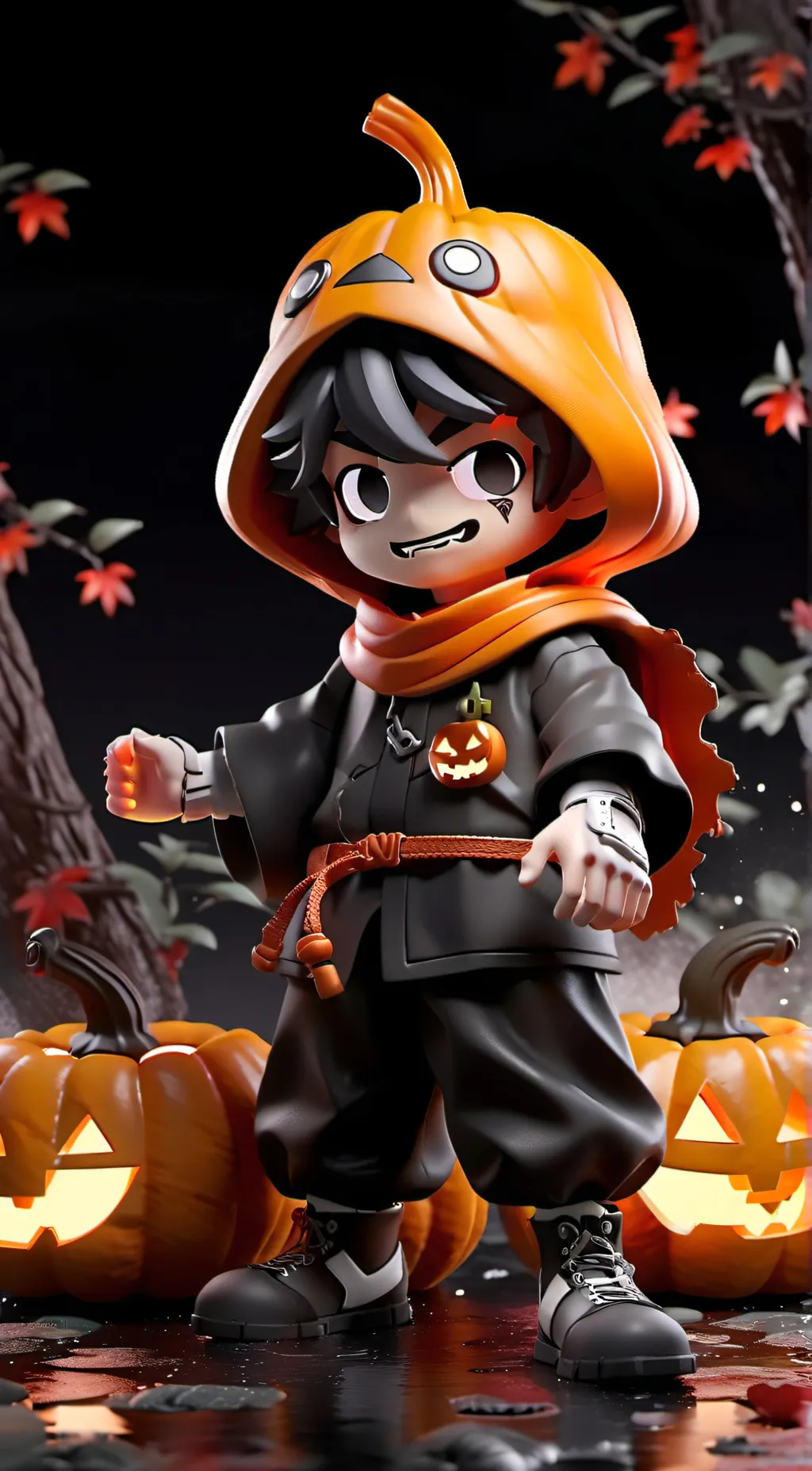 ai character: °_~Pump~_° background