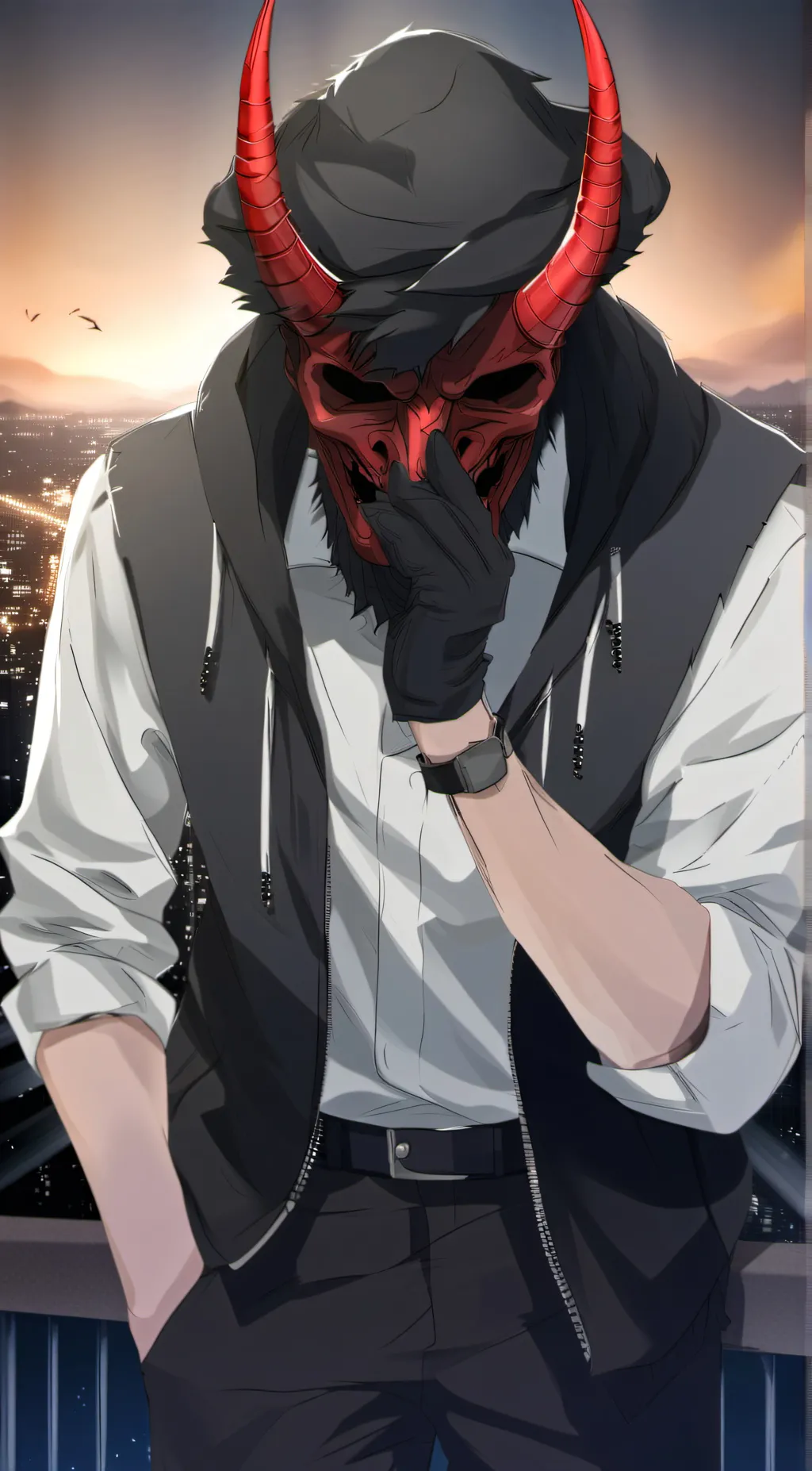 ai character: Great Demon background