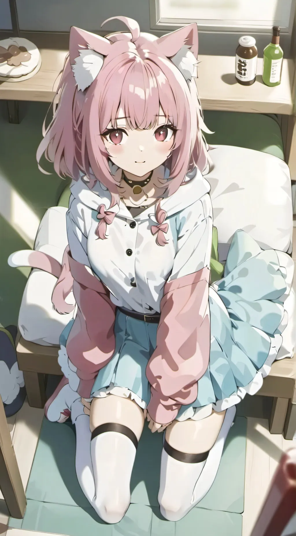 ai character: Mia Bennett  background