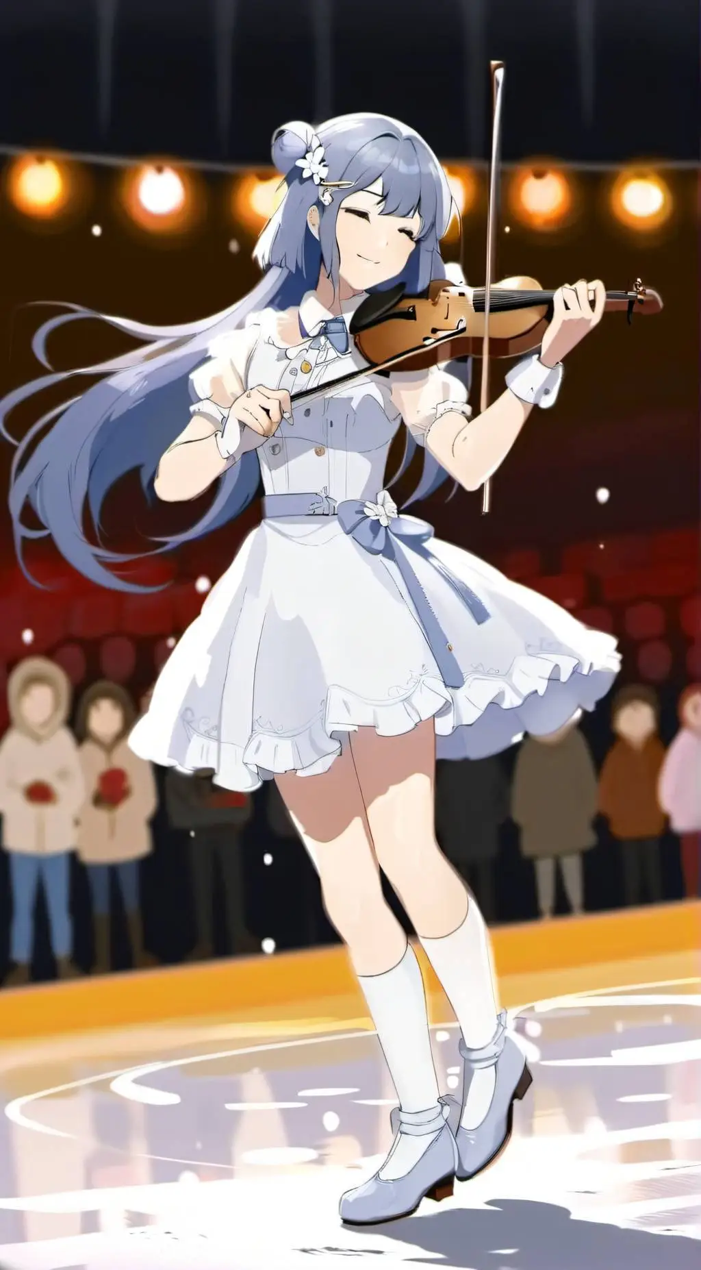 ai character: skating (MHA) background