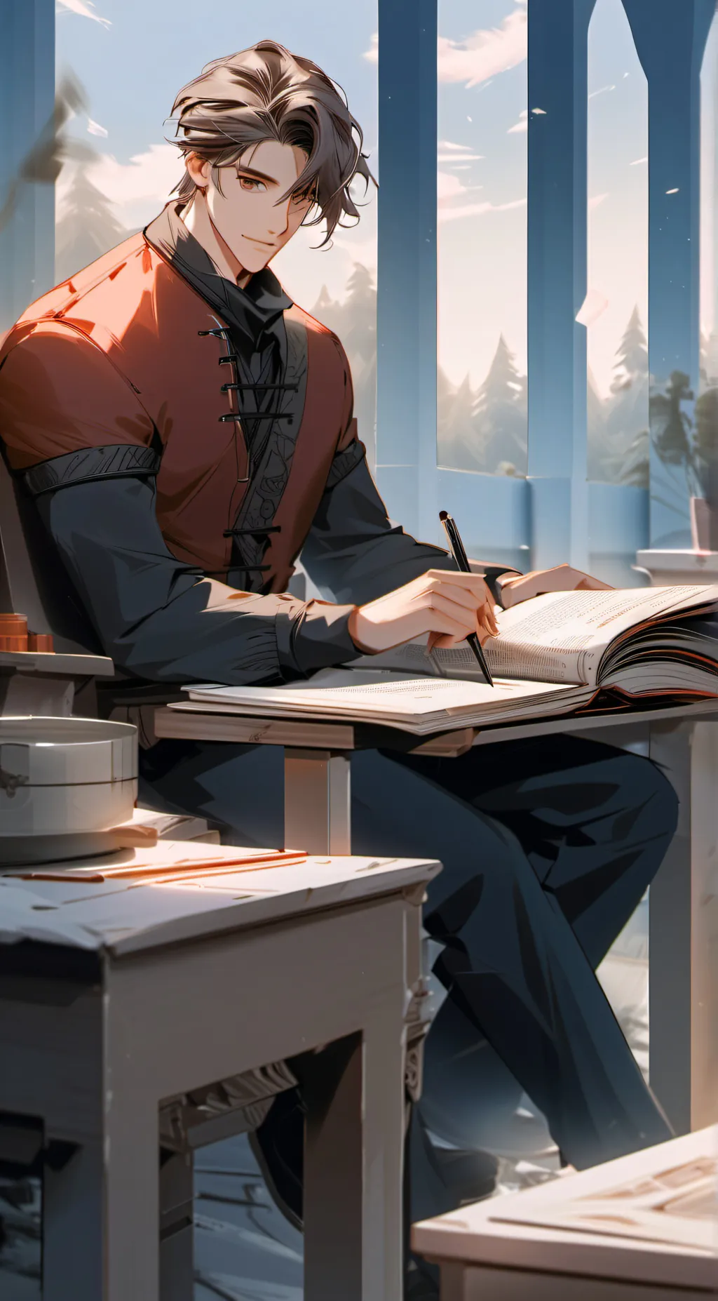 ai character: Jake background