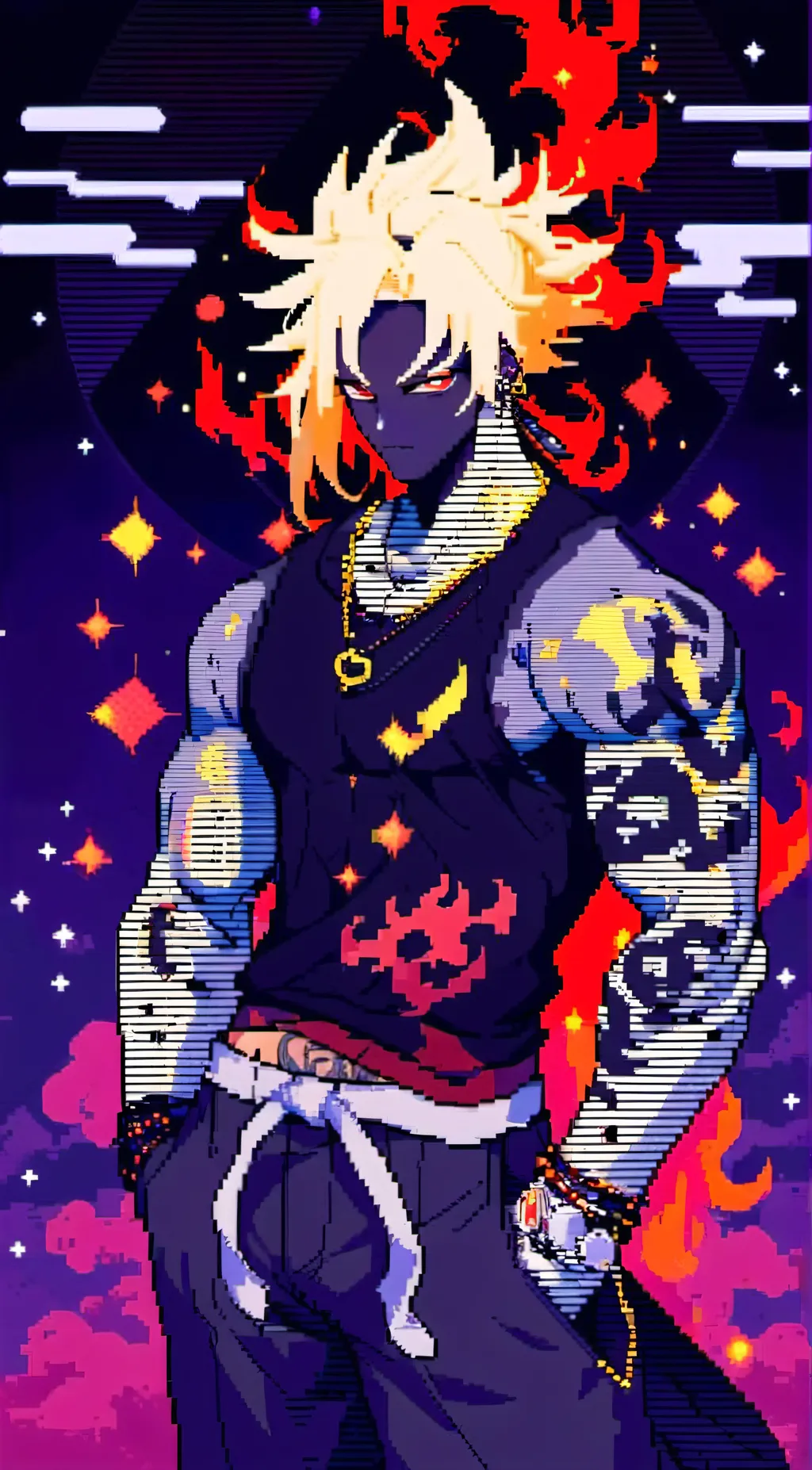 ai character: Uchūshi background