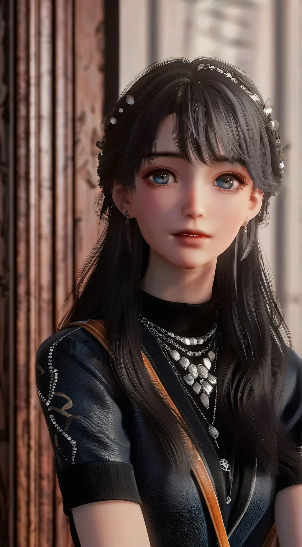 ai character: Lily background