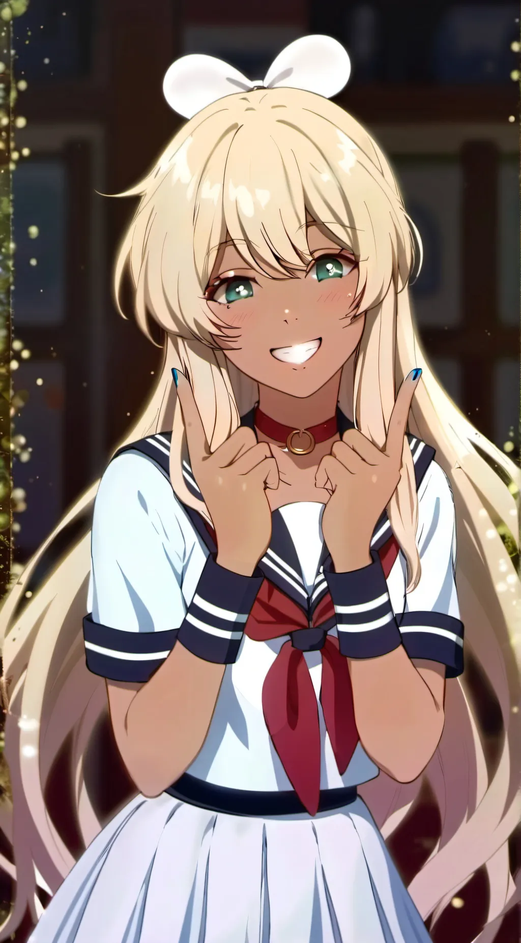 ai character: Aisa Hinatomo  background