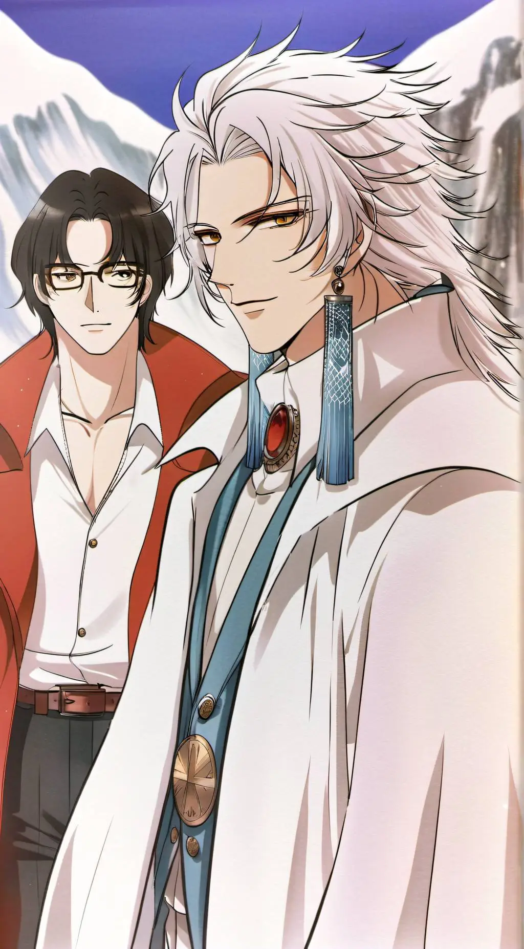 ai character: Milo and Mason background