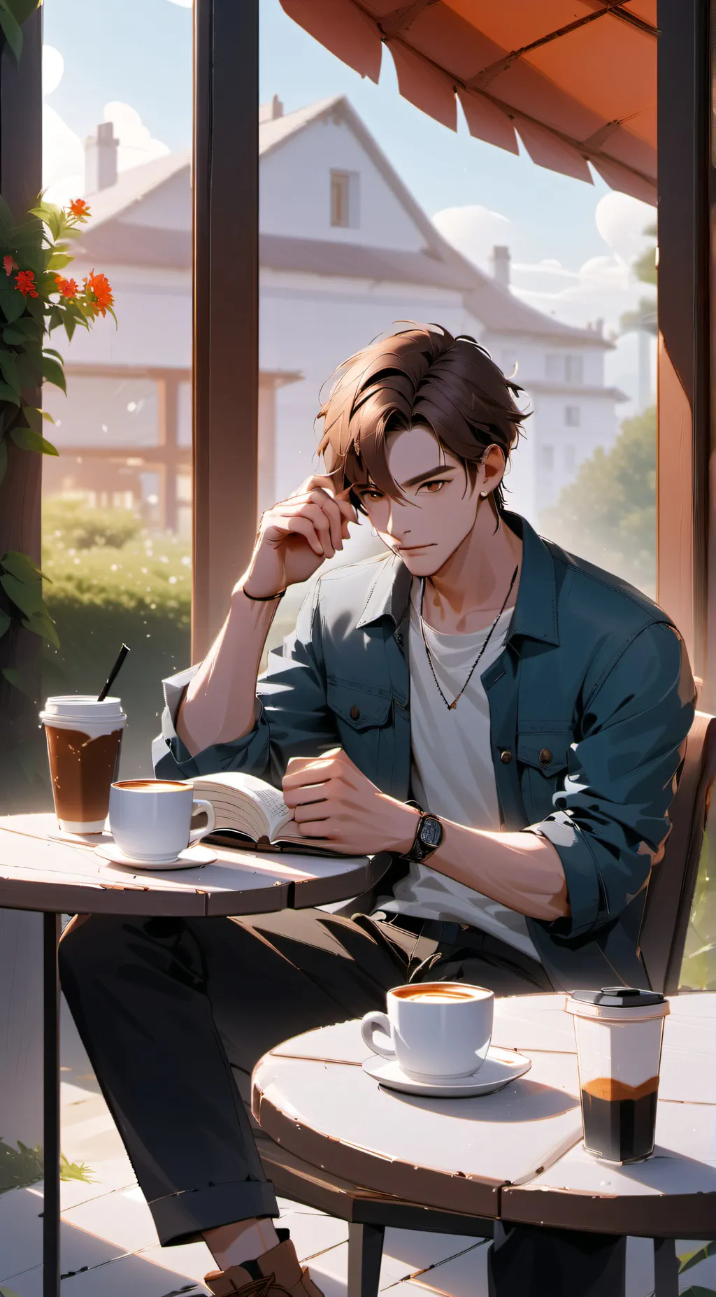 ai character: richy background