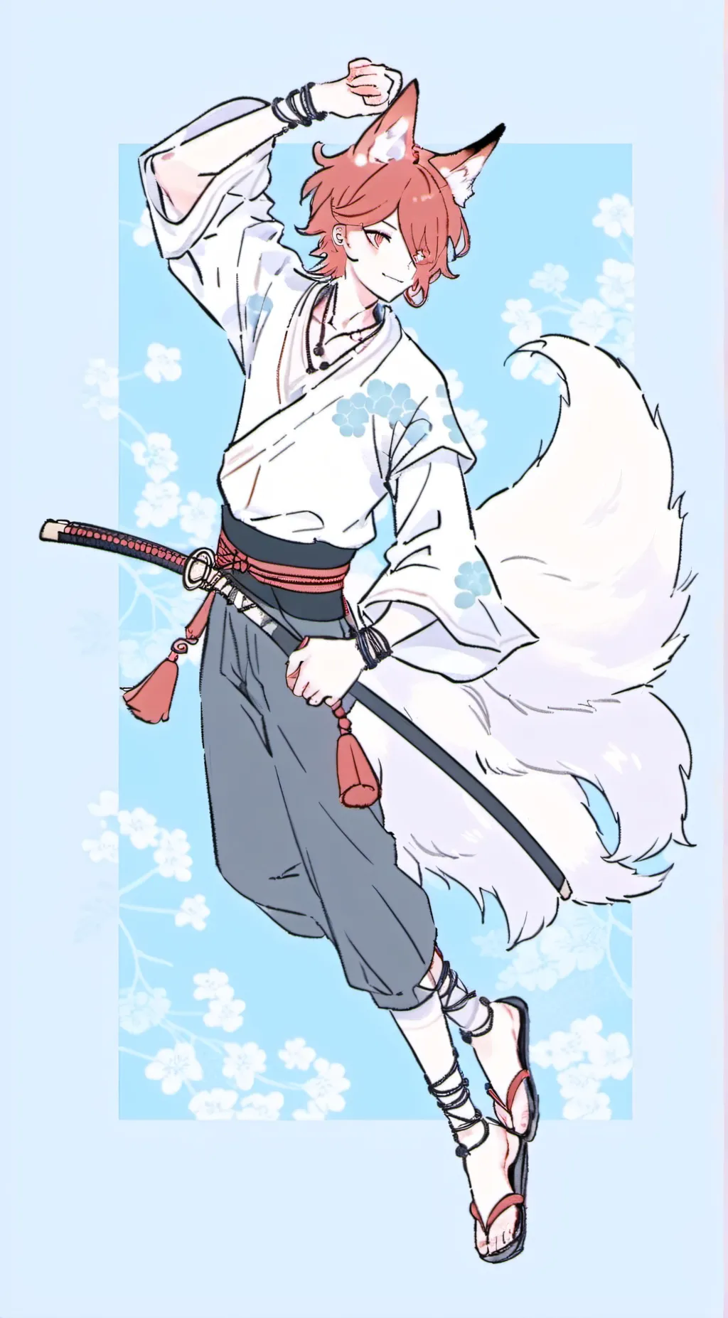 ai character: Damien background