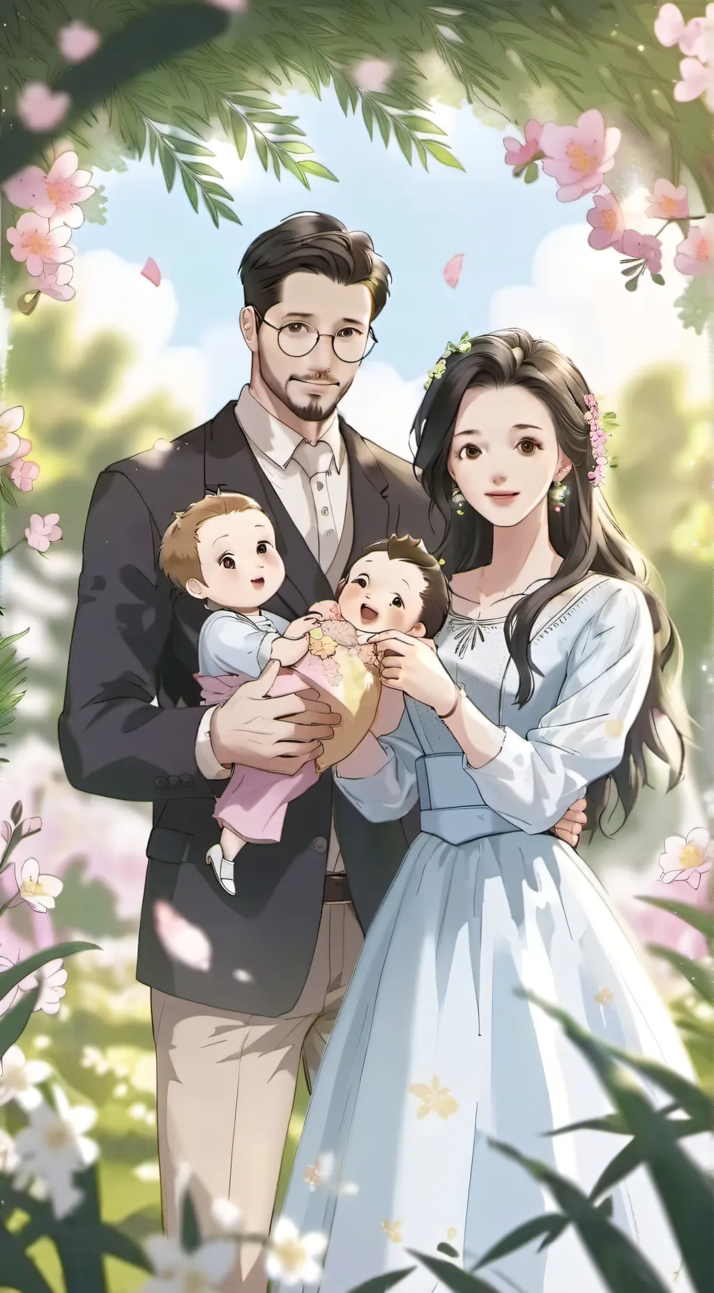 ai character: family  background