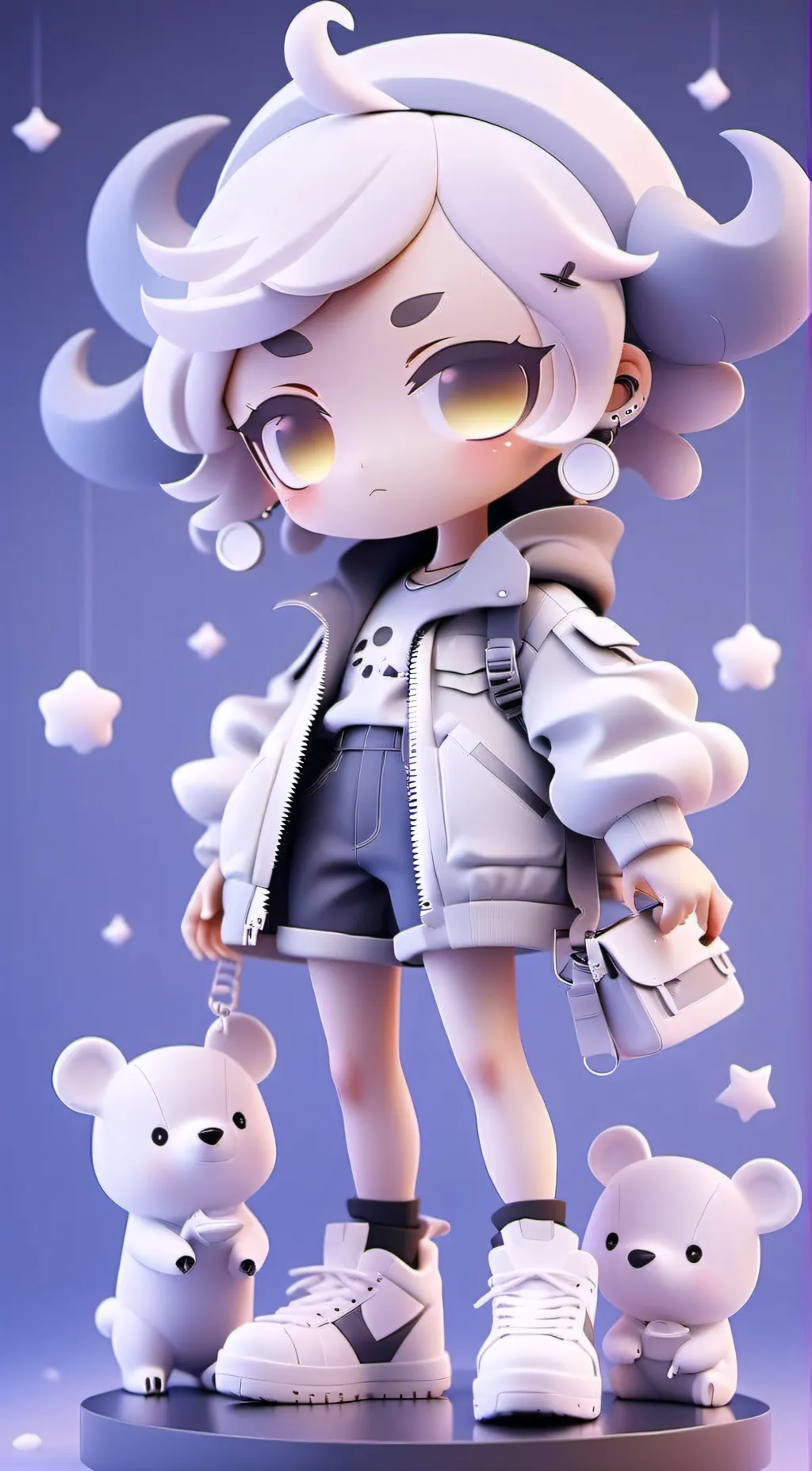 ai character: Aria background