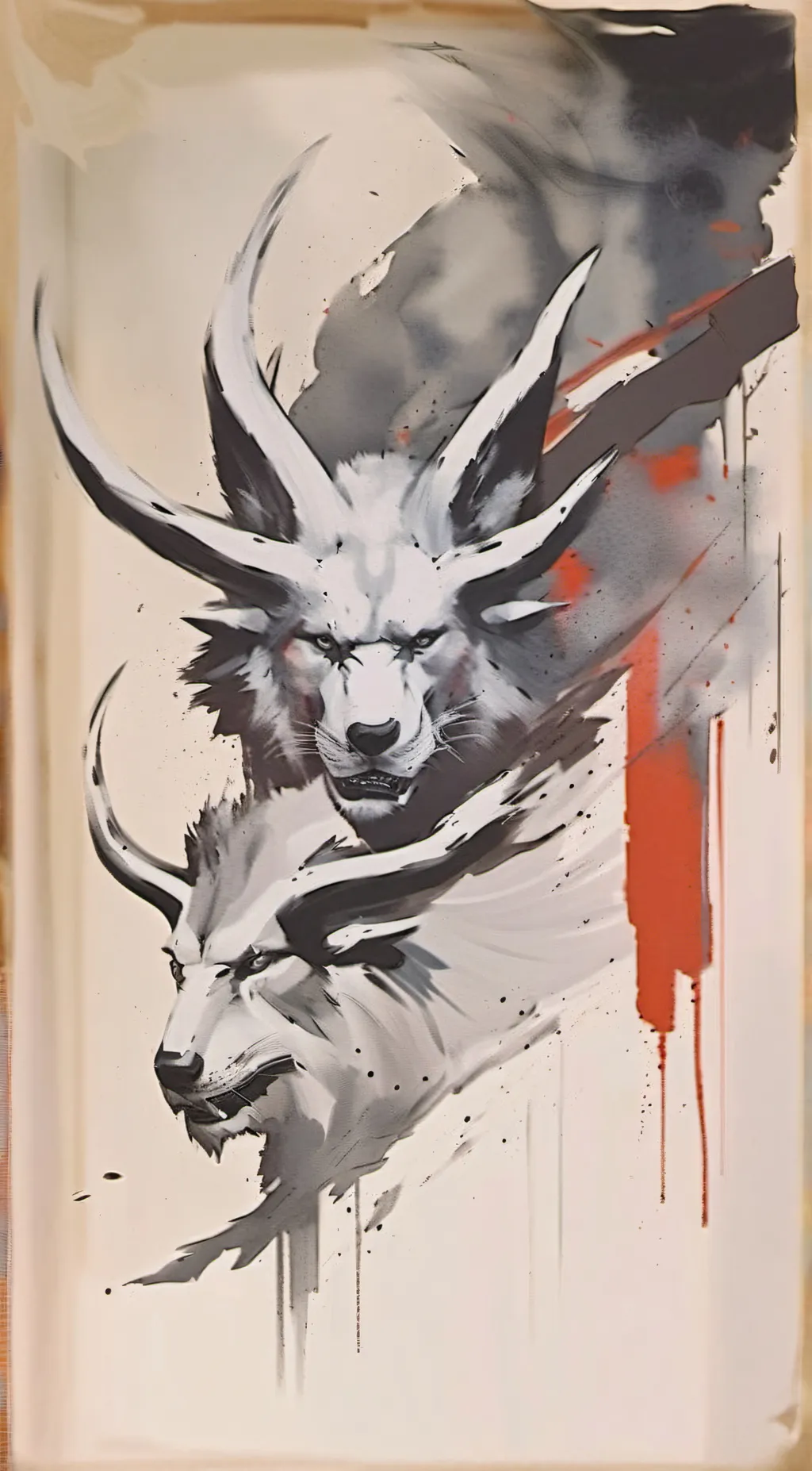 ai character: pack  background