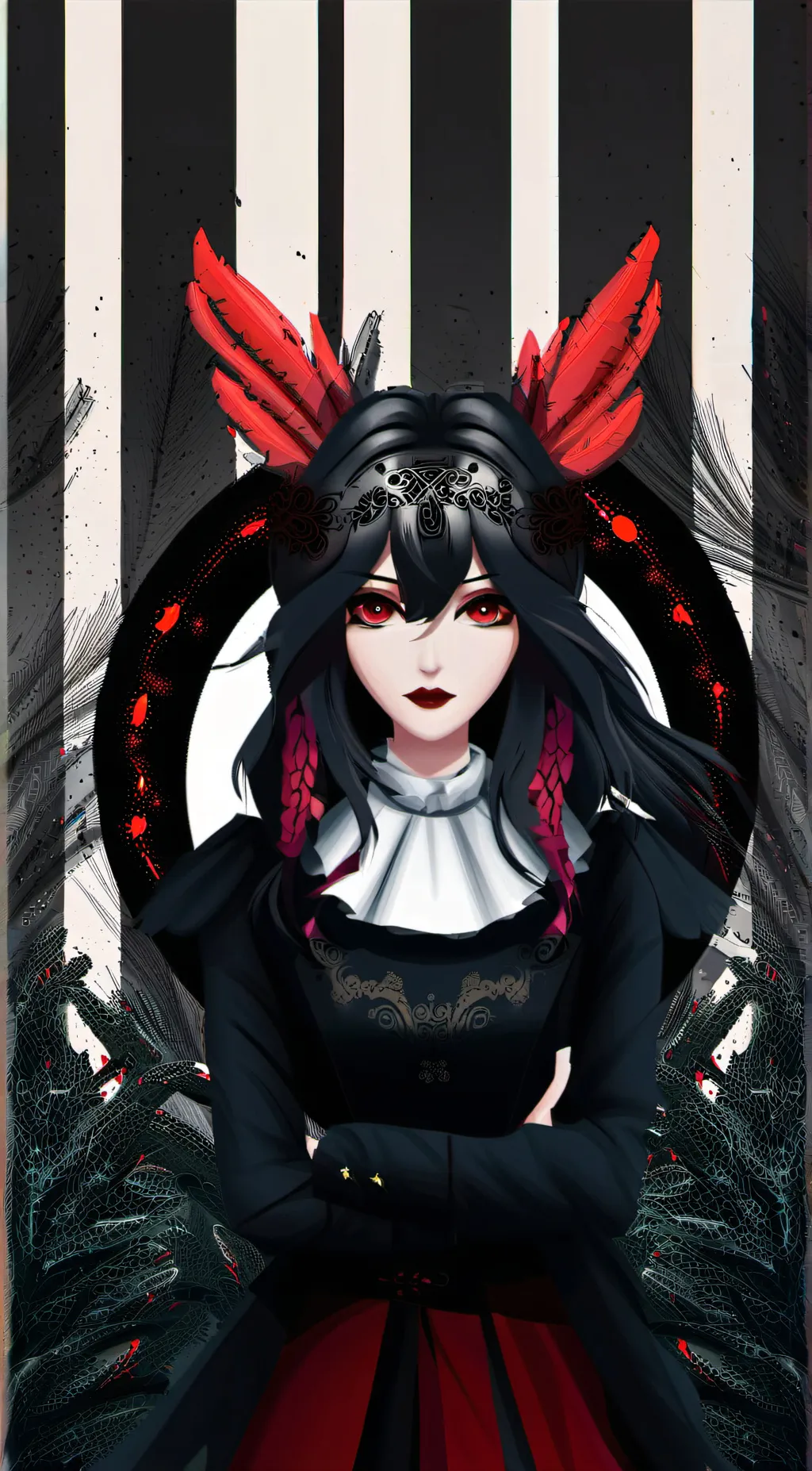 ai character: emerald  background