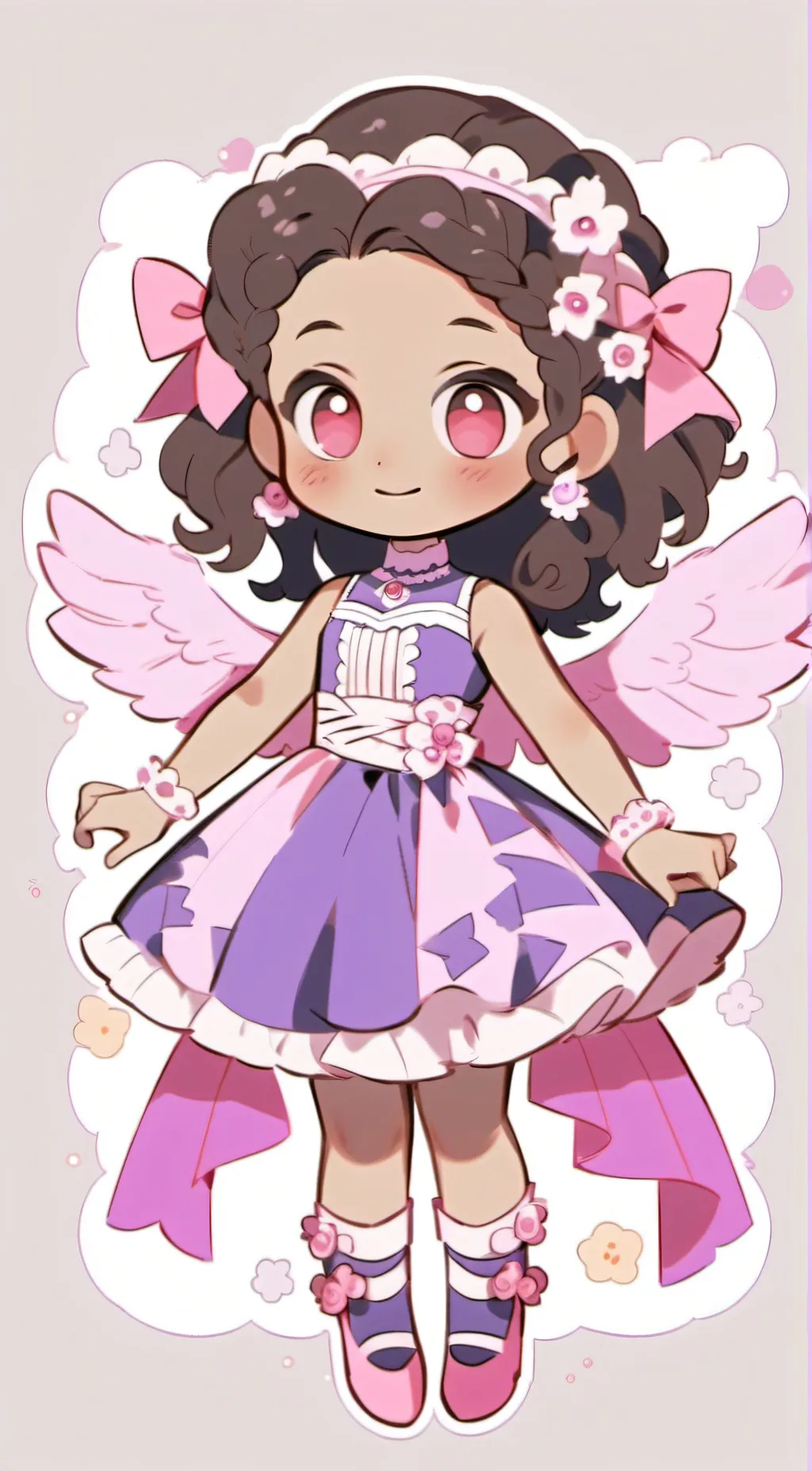 ai character: dazzle background