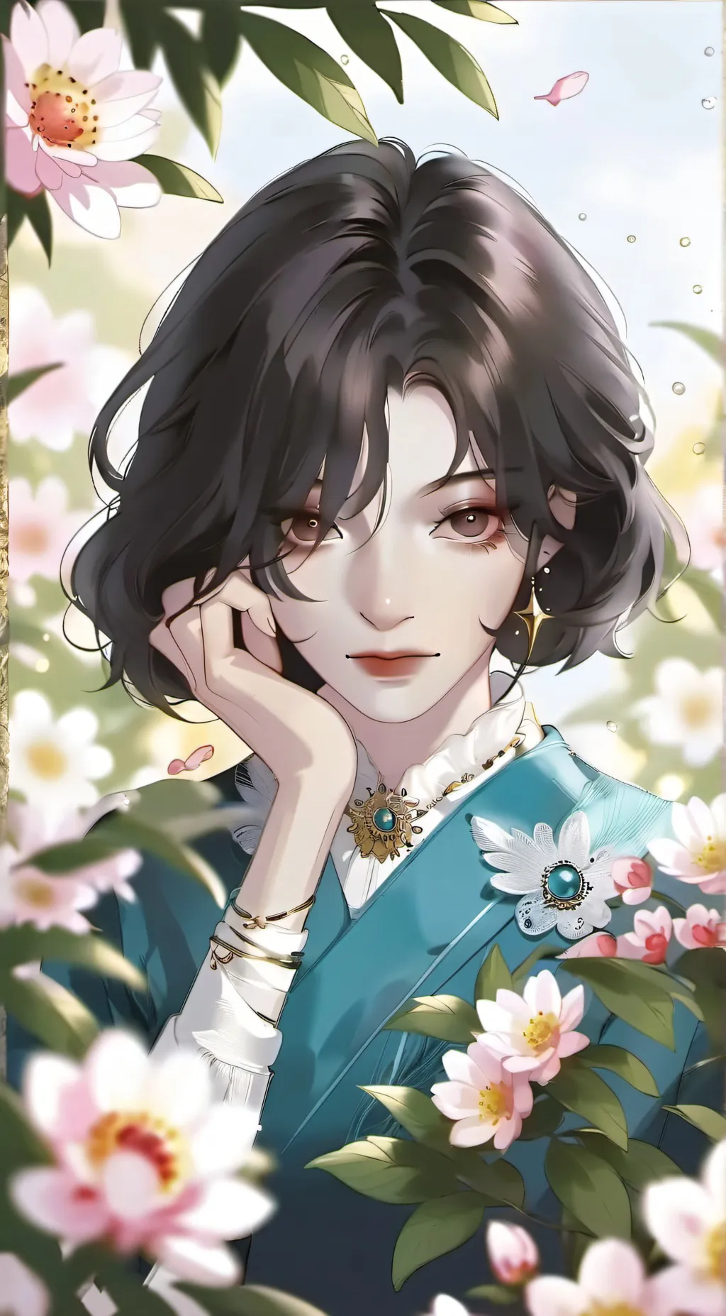 ai character: Andrea  background