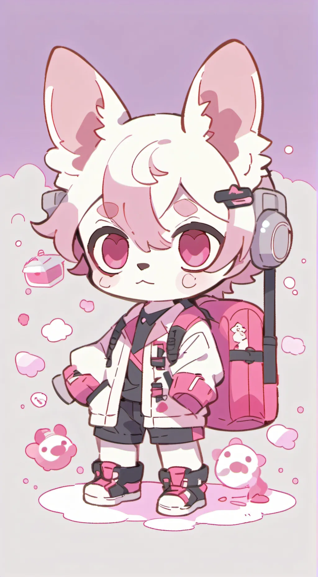 ai character: Noemi  background