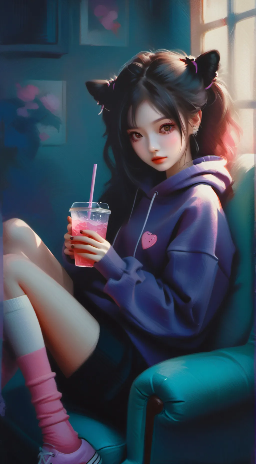 ai character: Sock background