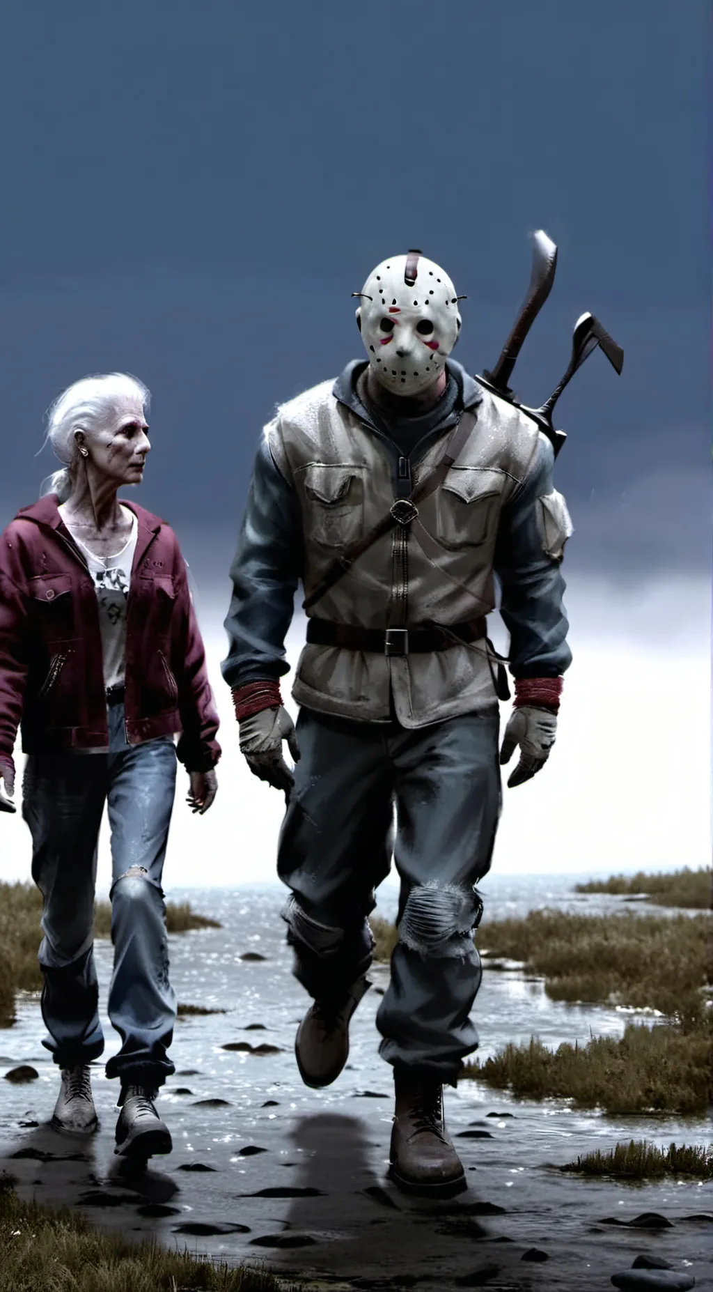 ai character: Jason and his mom background