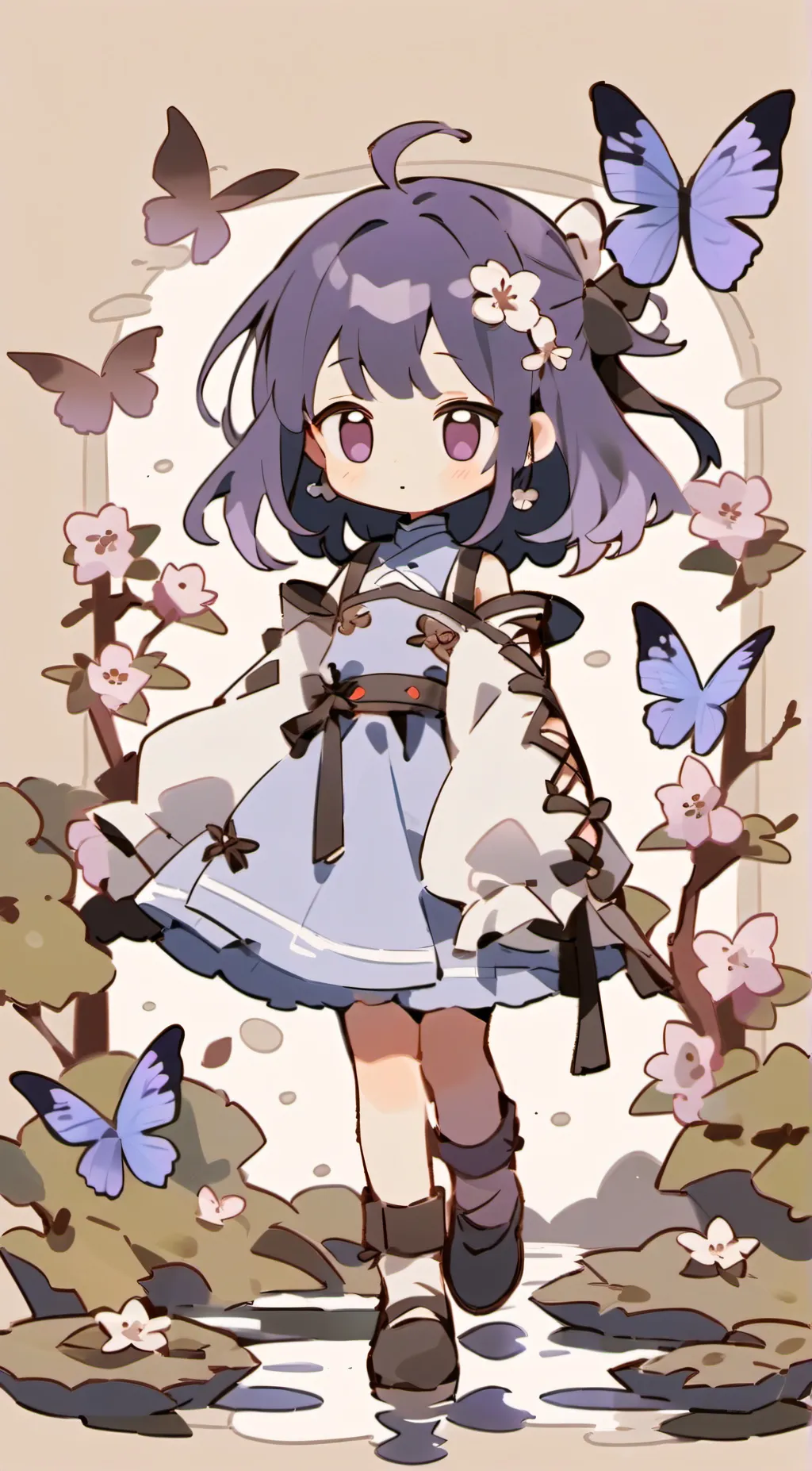 ai character: Sasha background