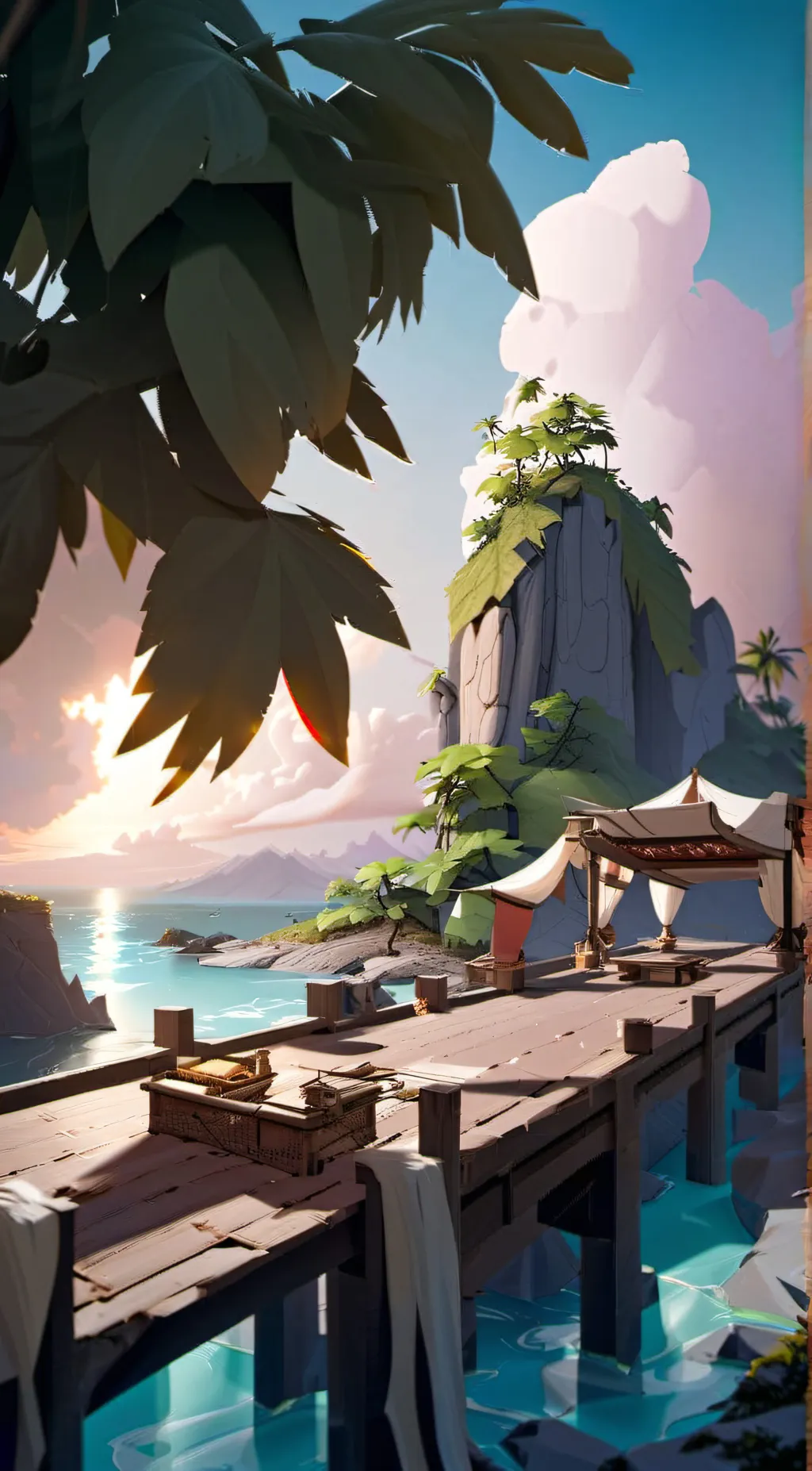 ai character: MHA - Mermaid background