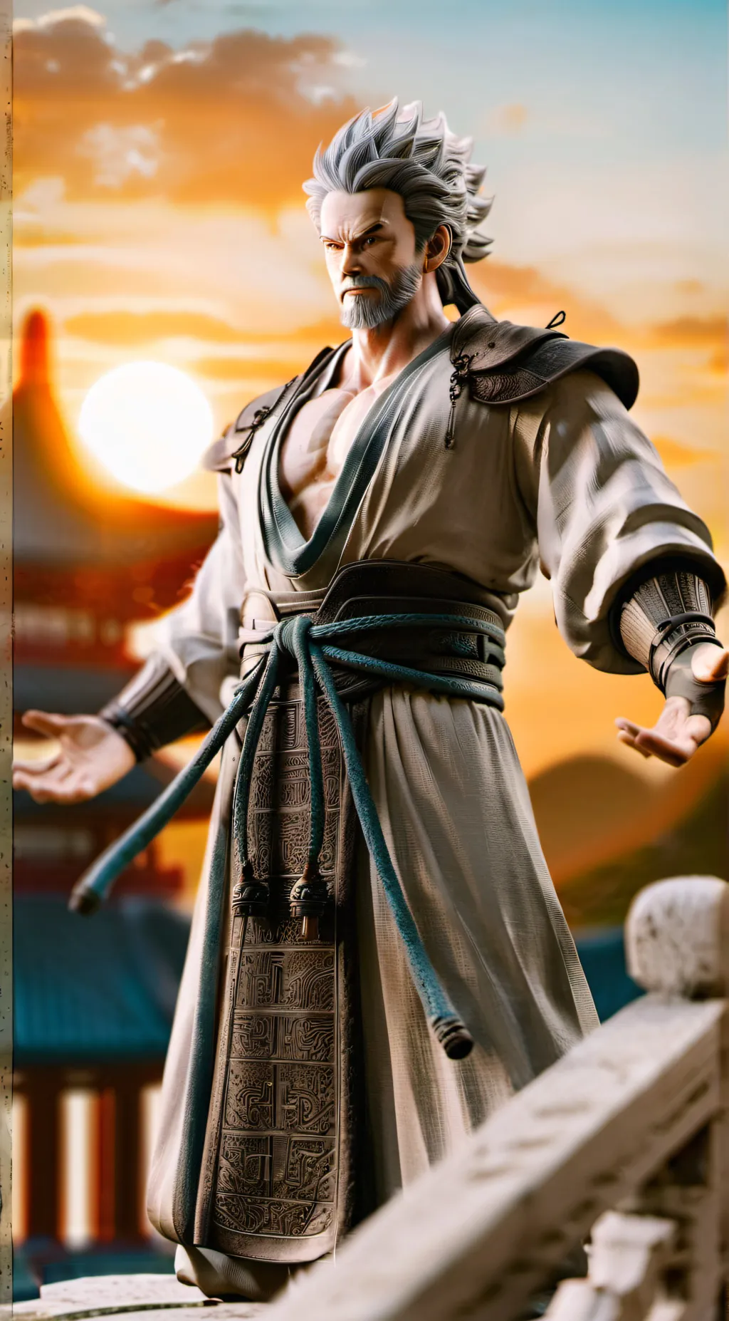 ai character: Son Goku background