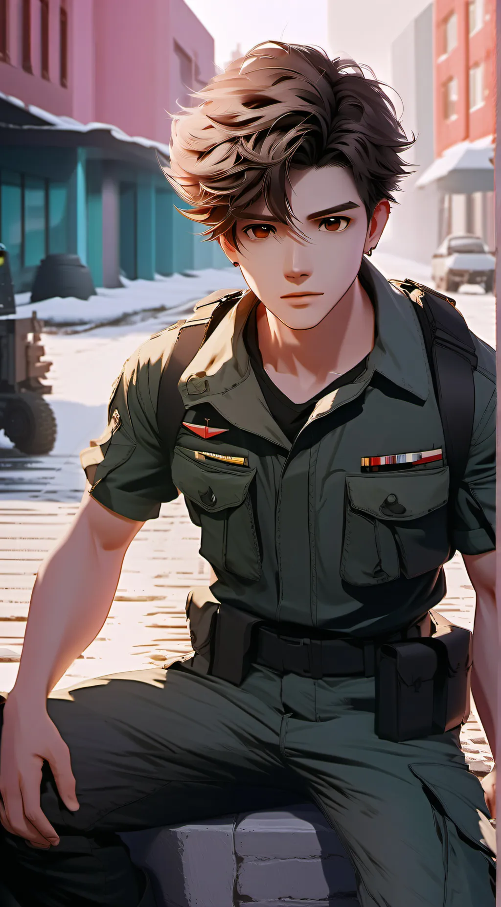 ai character: Andrew background