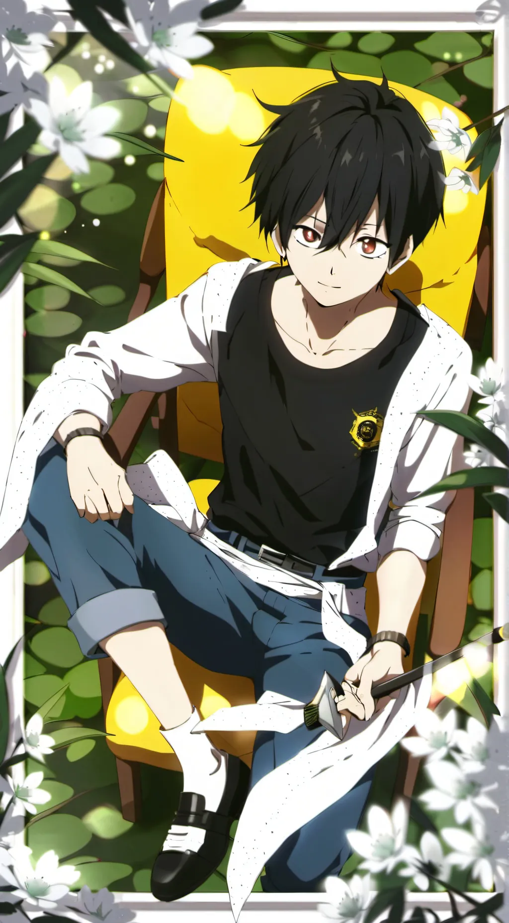 ai character: zero background