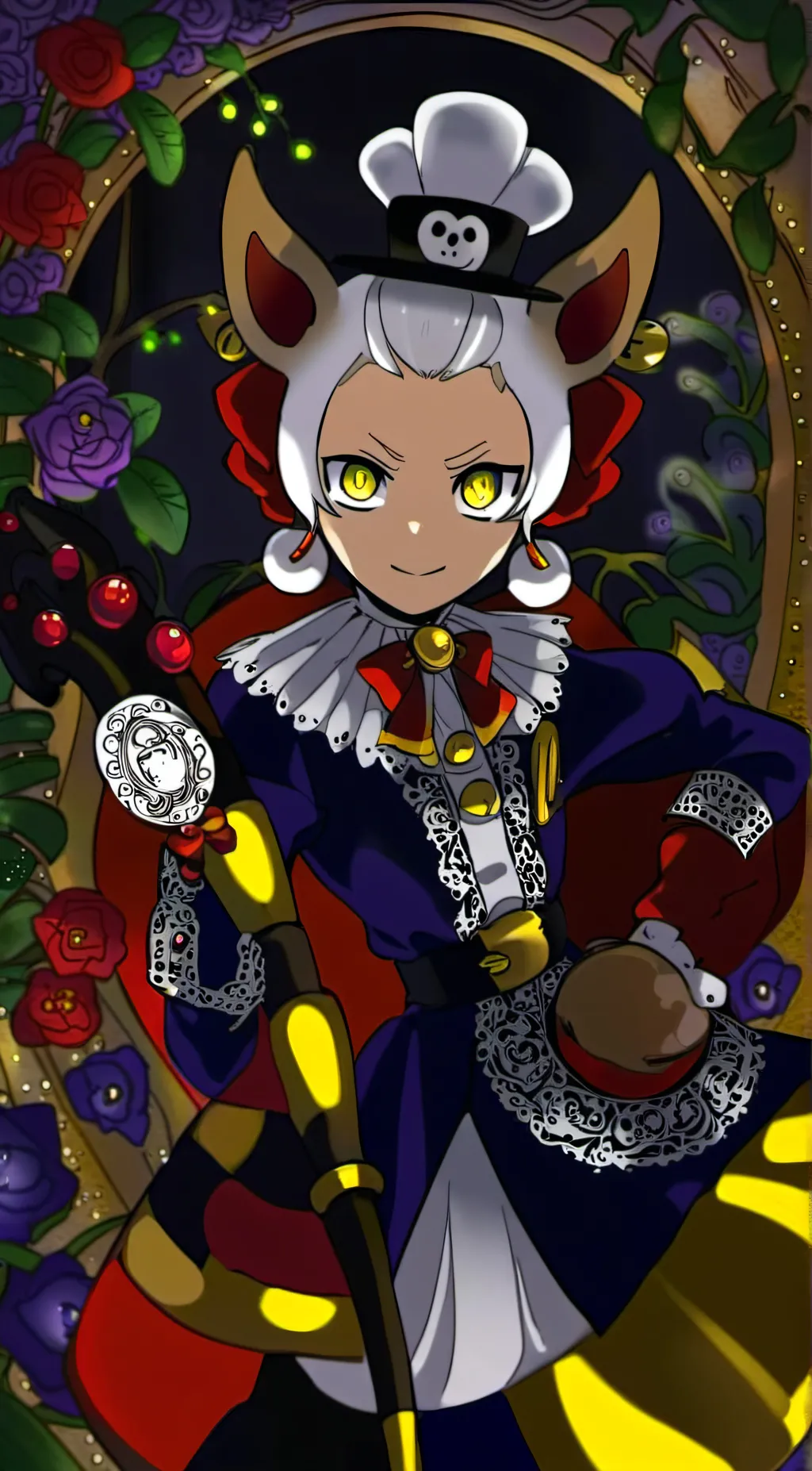 ai character: ninibaneenee background