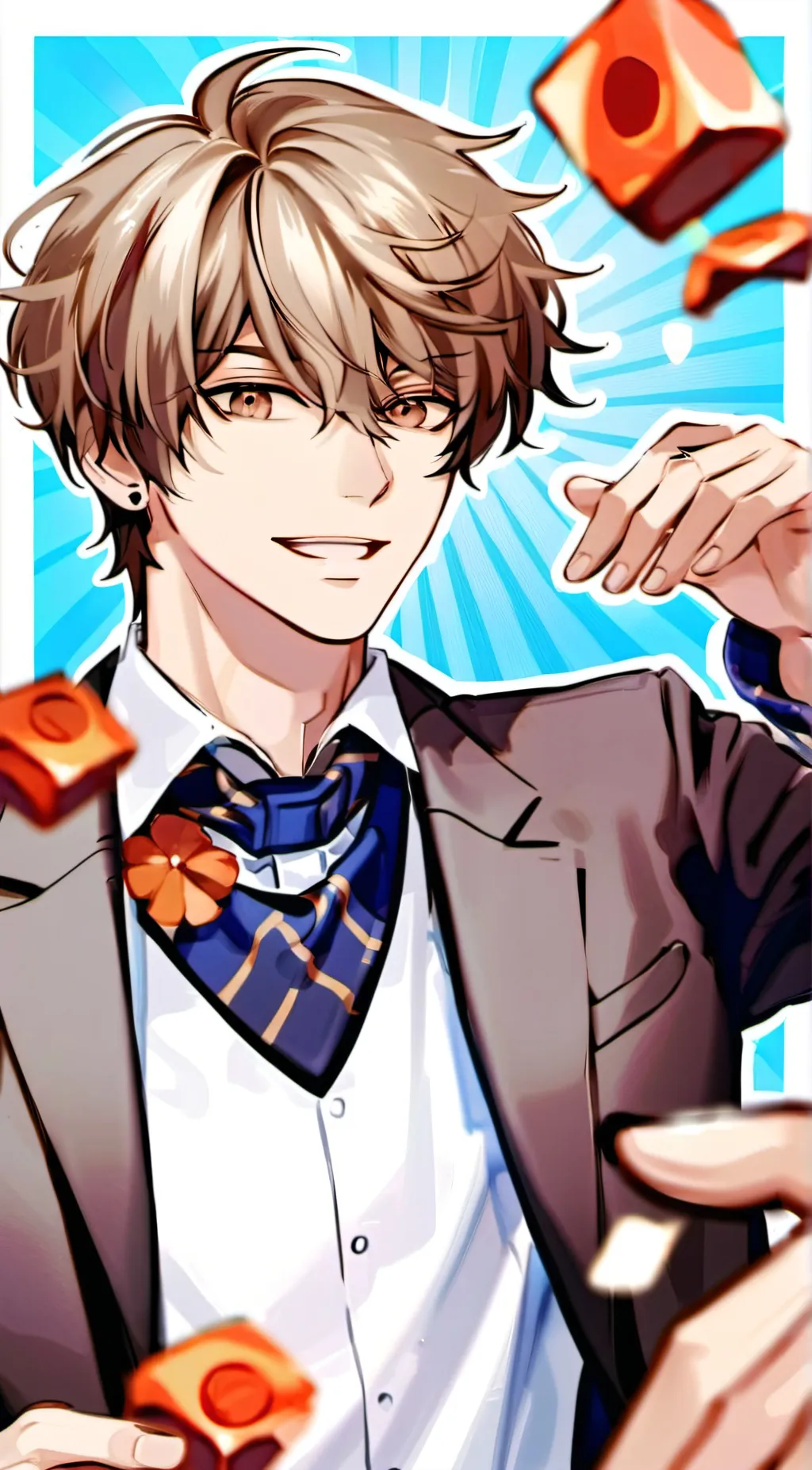 ai character: Saviour  background