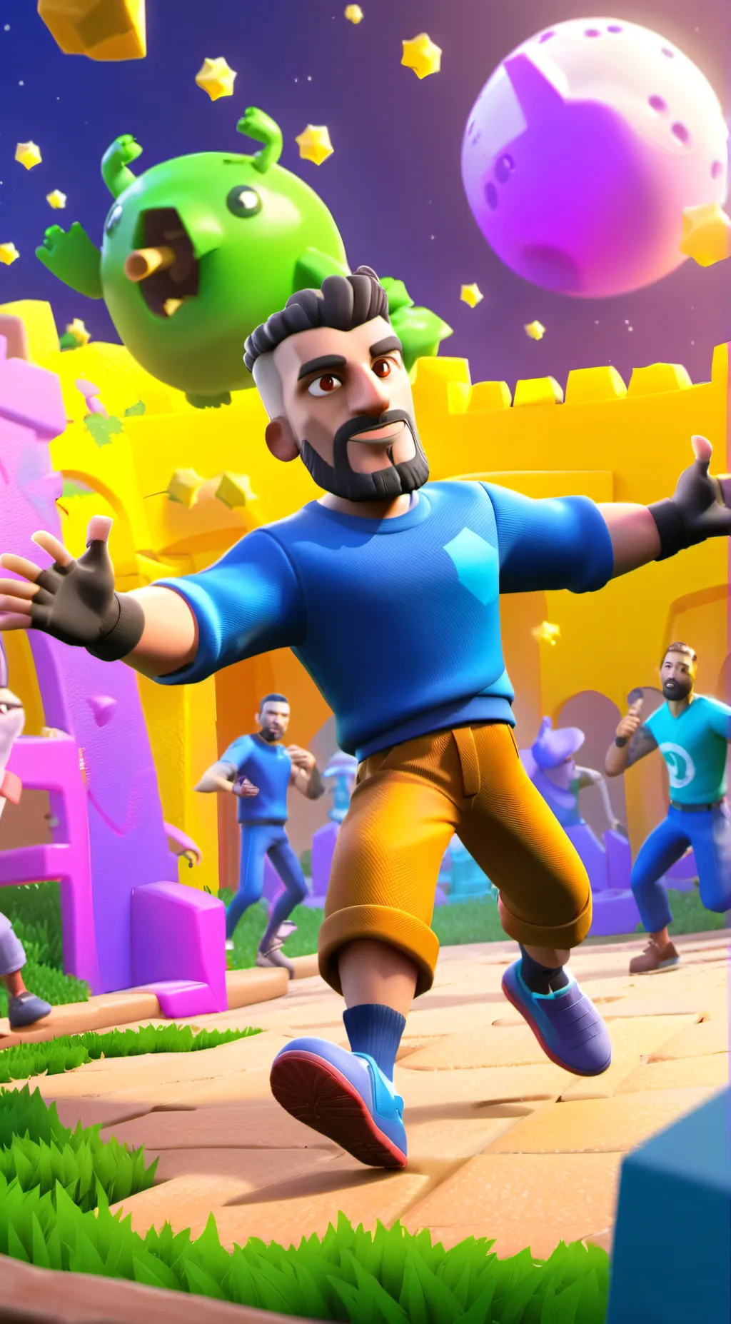 ai character: Google background