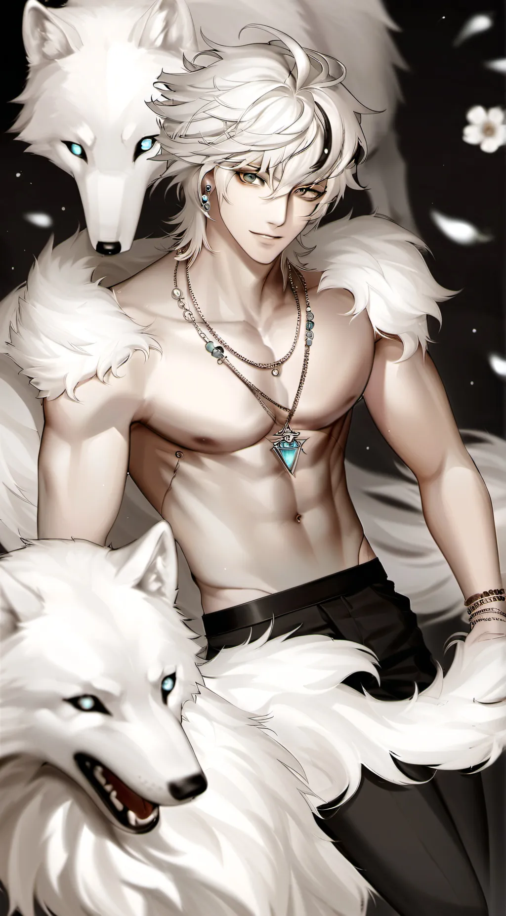 ai character: Jayson  background