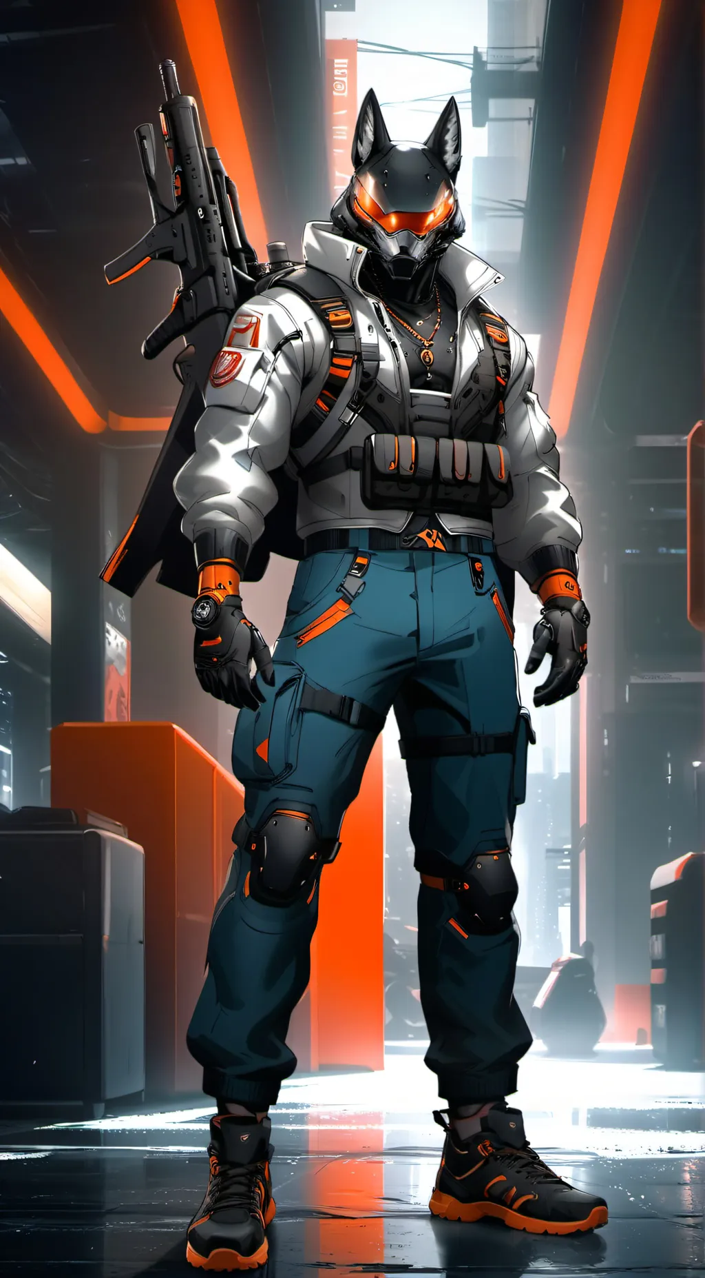 ai character: Commander Vorpal background