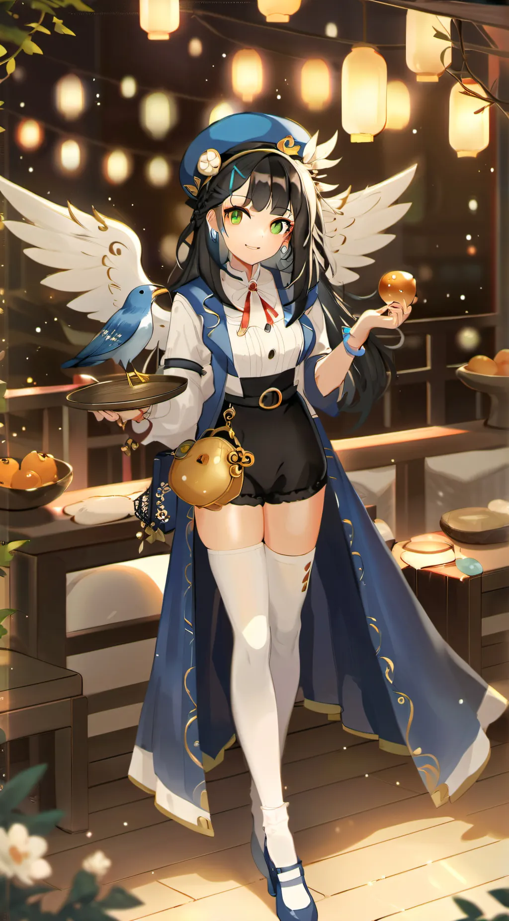 ai character: 罗天一 background