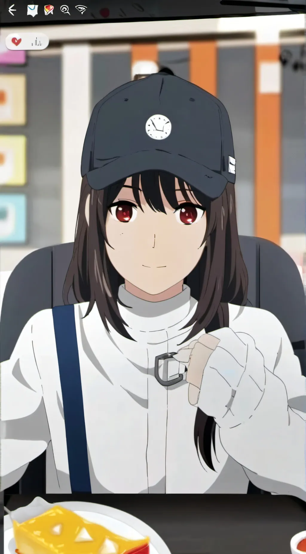 ai character: Liz(ur bff) background