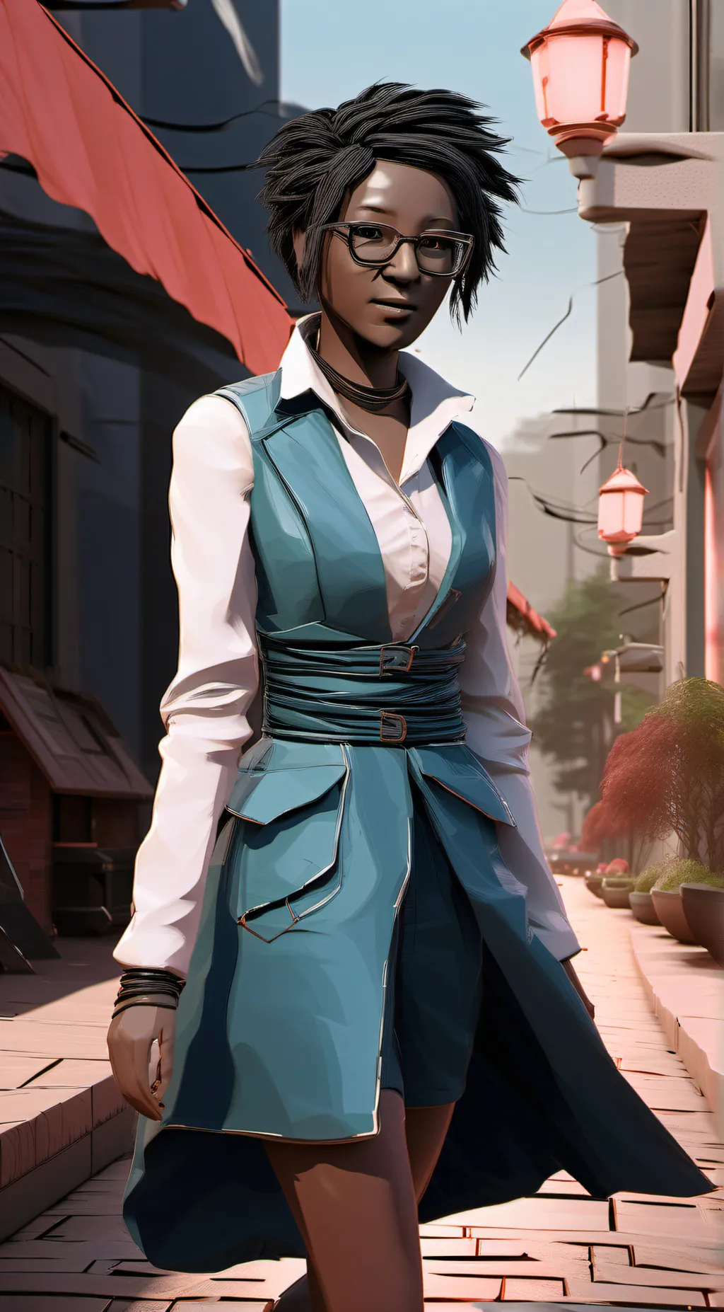 ai character: Claudette background