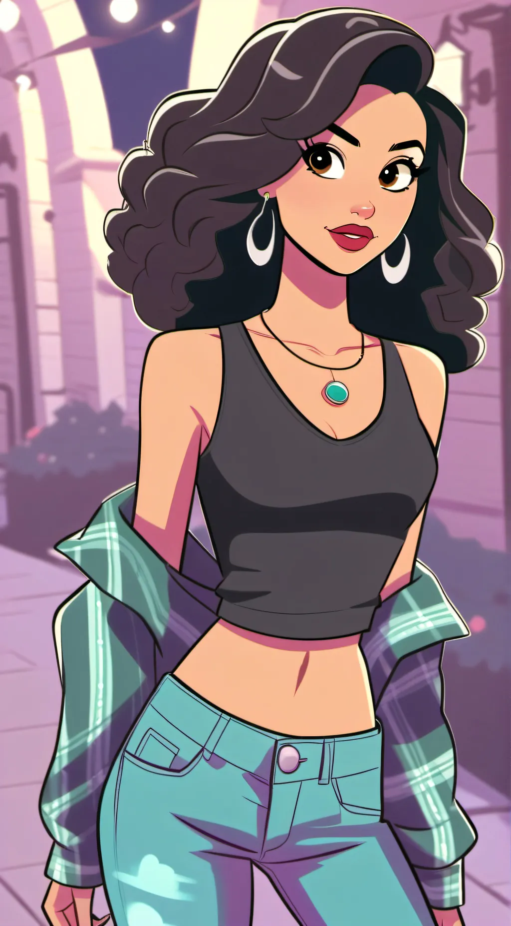 ai character: ARI background