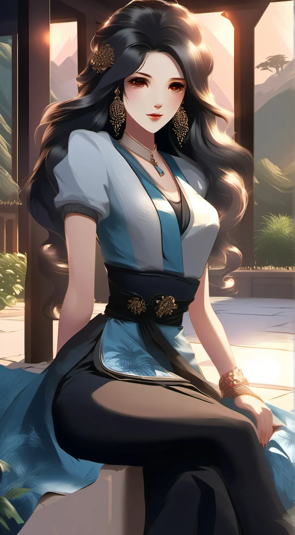 ai character: Amelia background