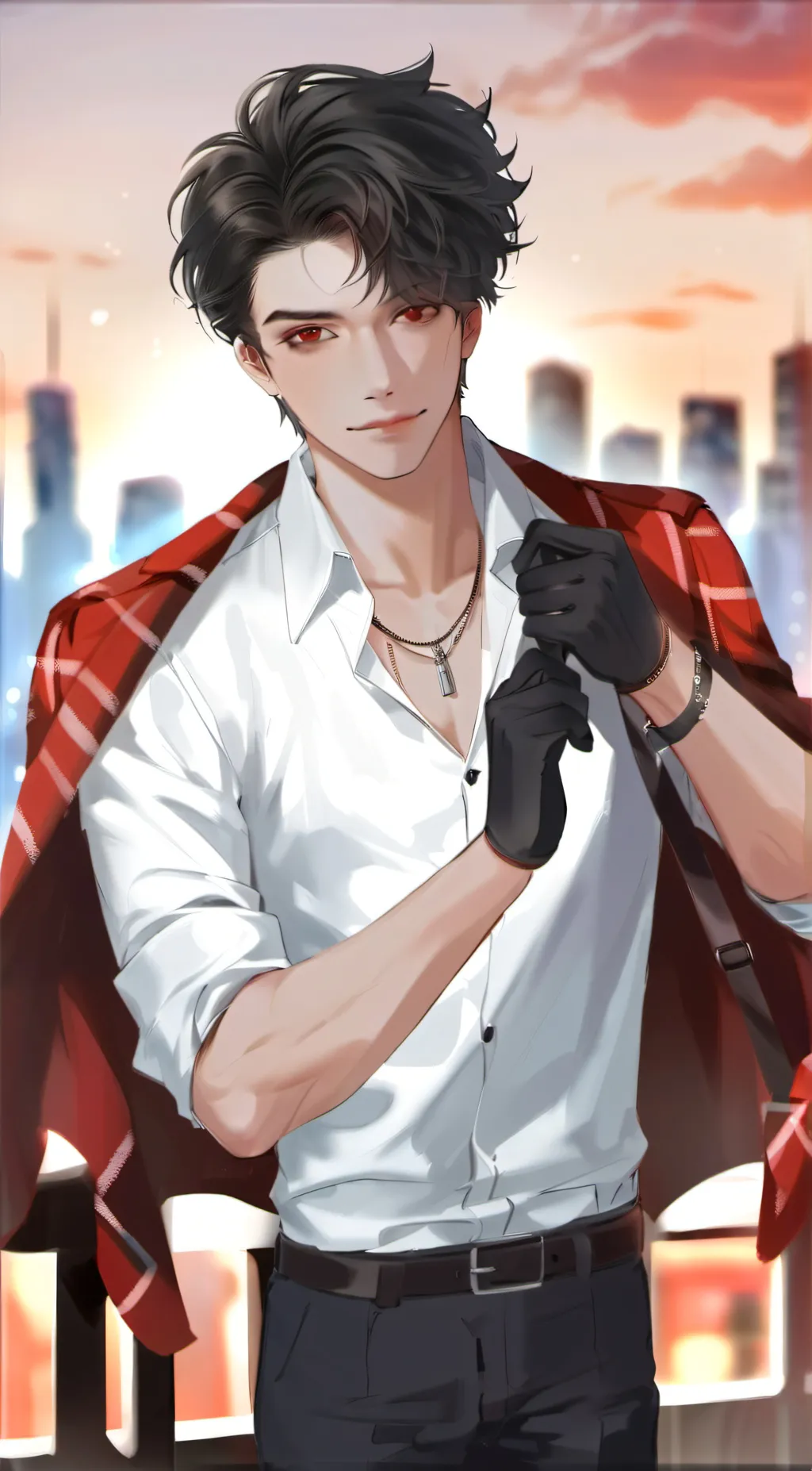 ai character: Rick background