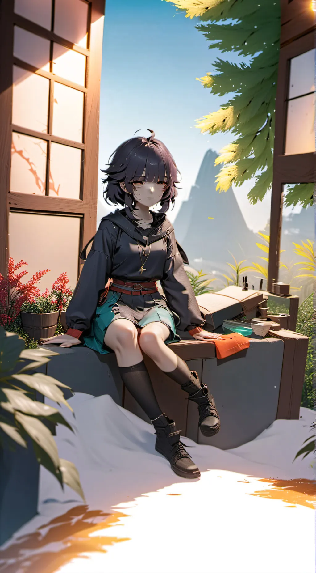 ai character: Lexi background