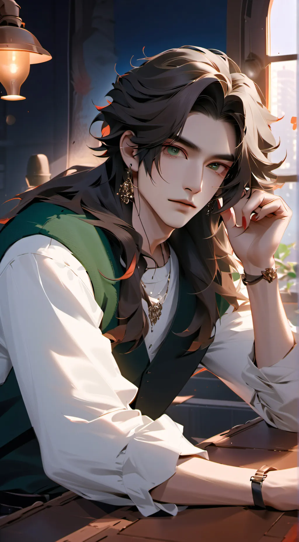 ai character: Xuli  background