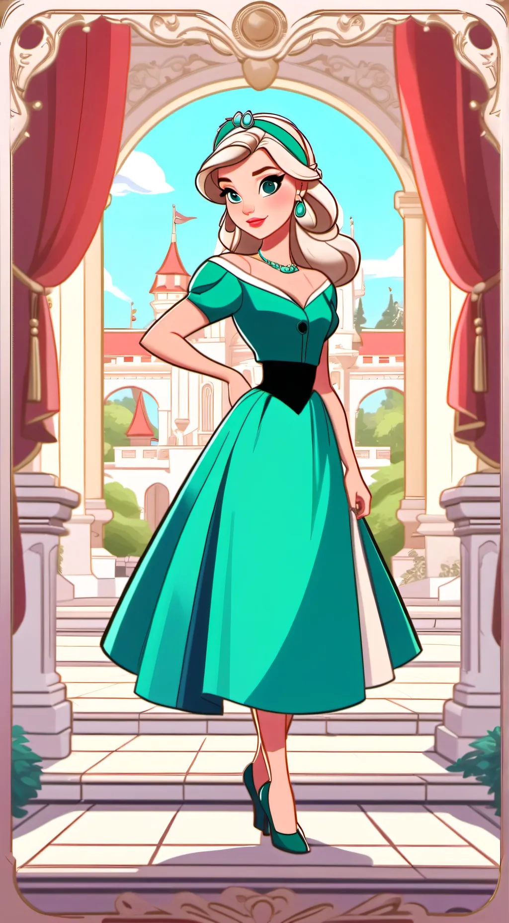 ai character: Vay background