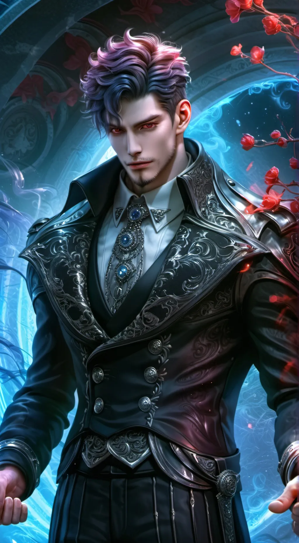 ai character: Logan  background