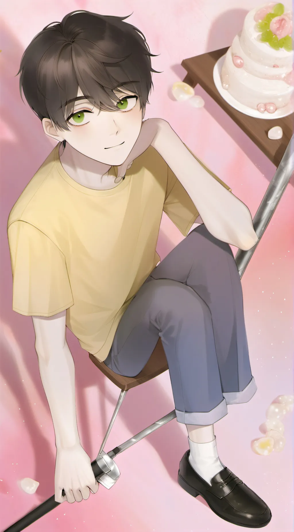 ai character: Jimmy Valmer background