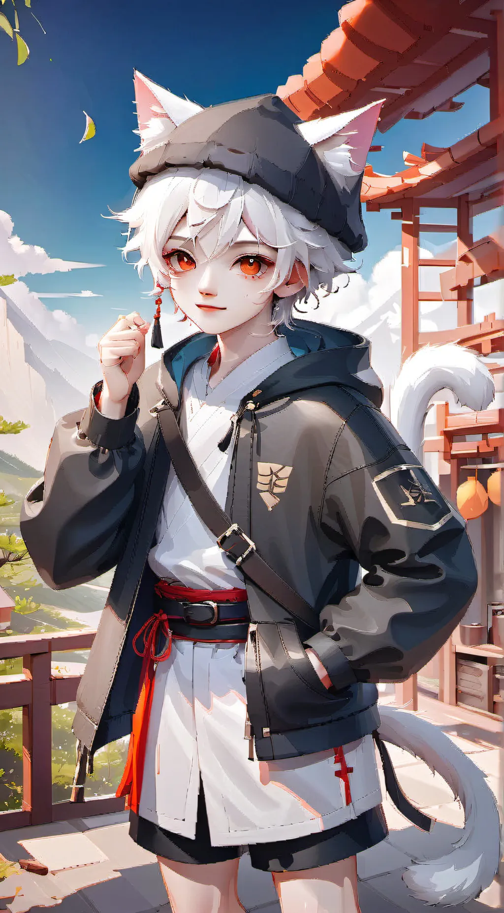 ai character: ★ Xavier ★ background