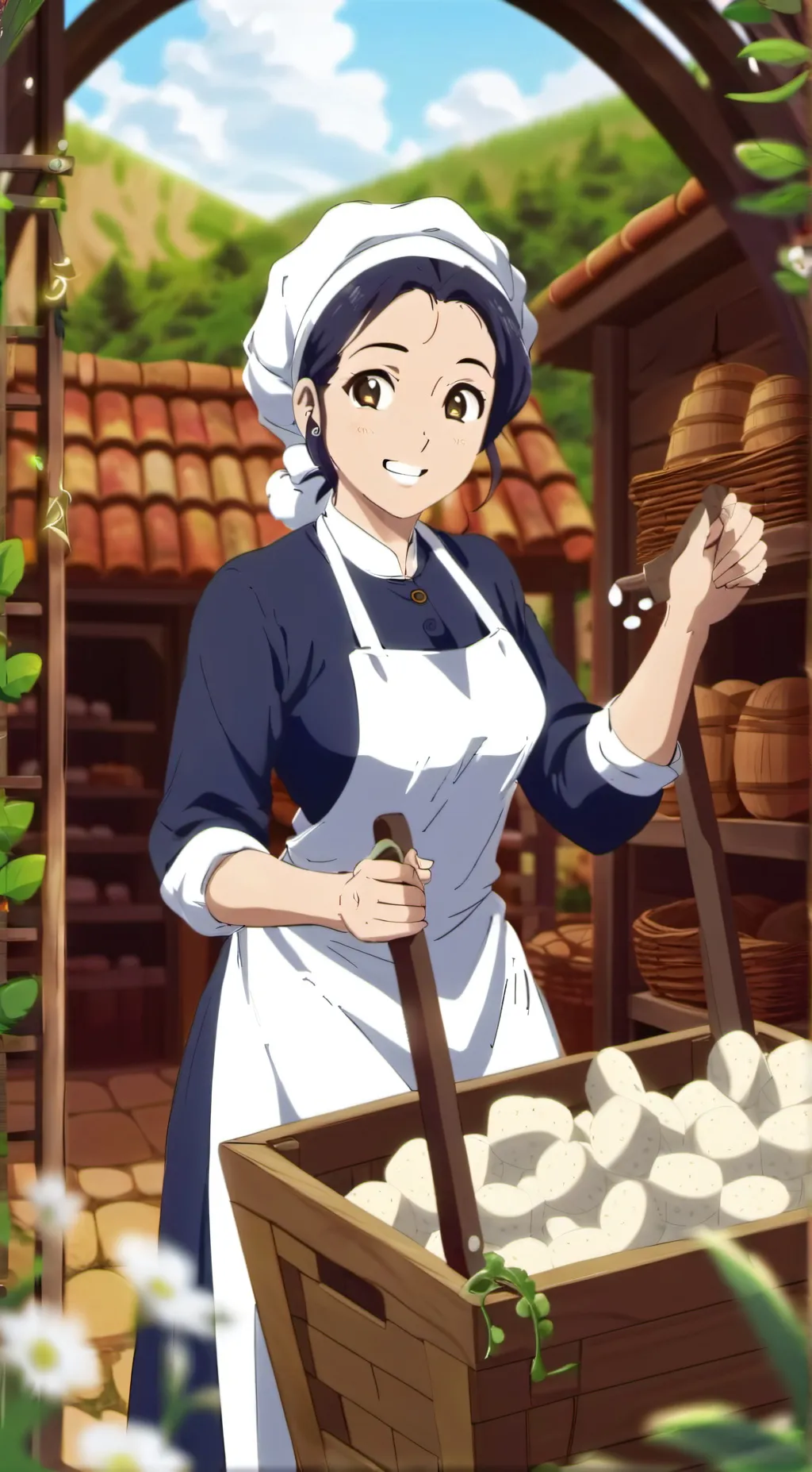 ai character: Nana background