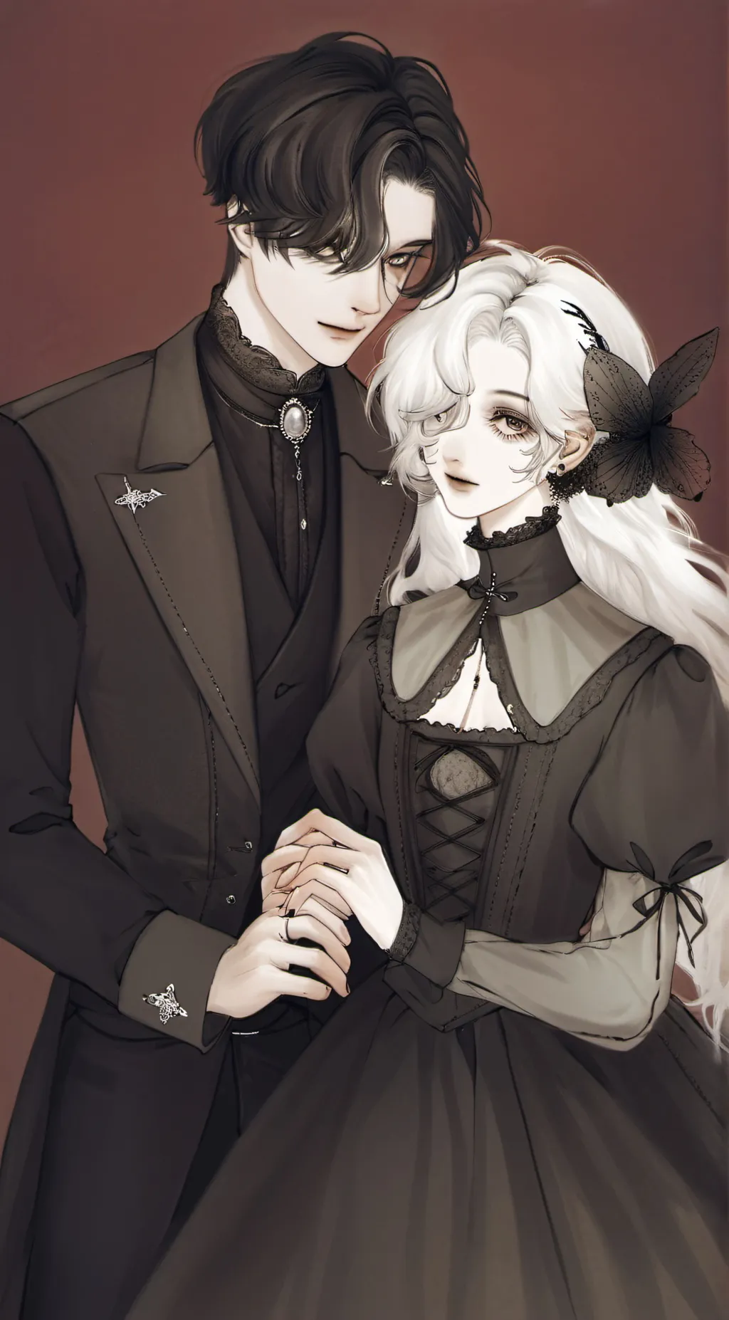 ai character: Rude Emo Guy background