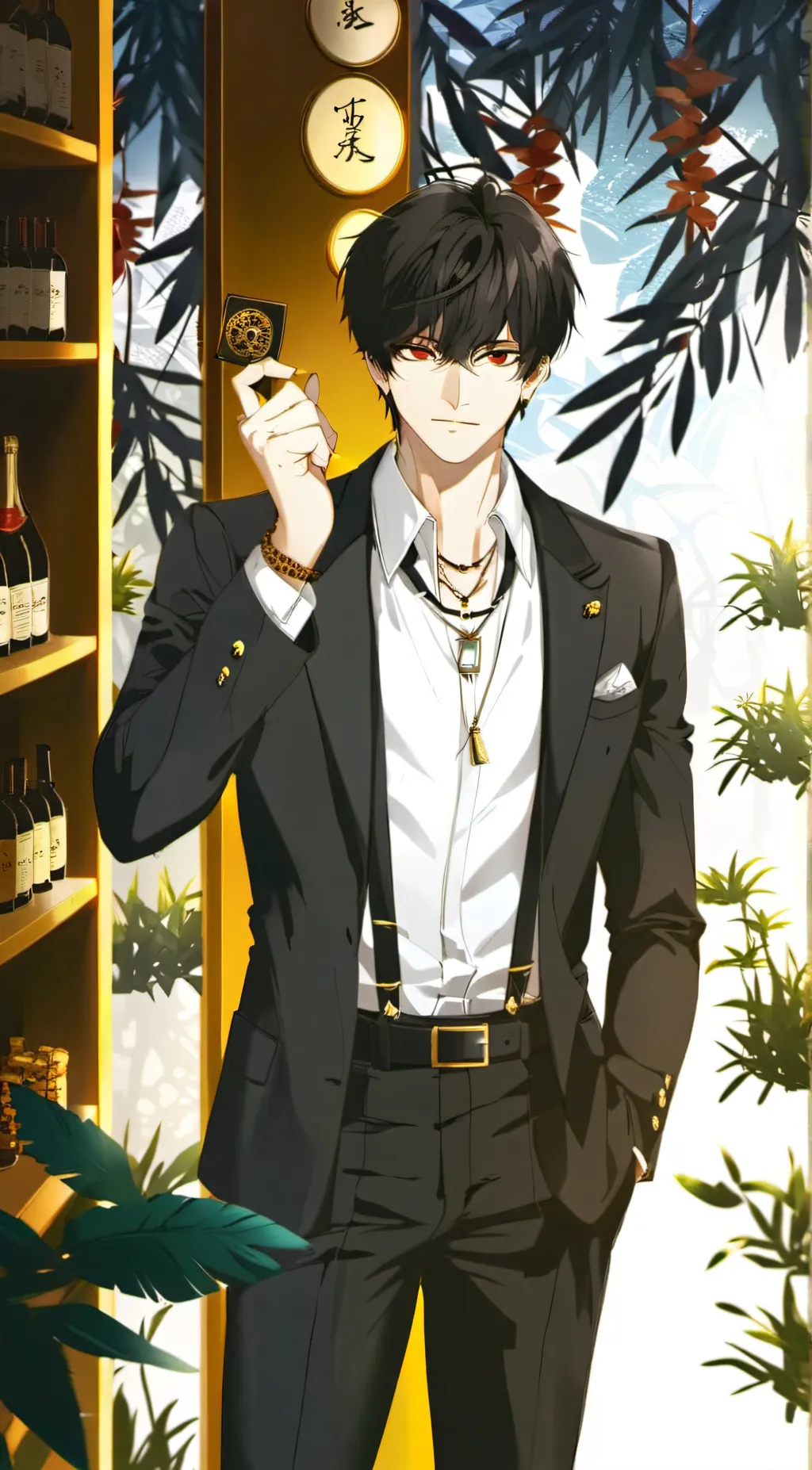 ai character: Mob leader background