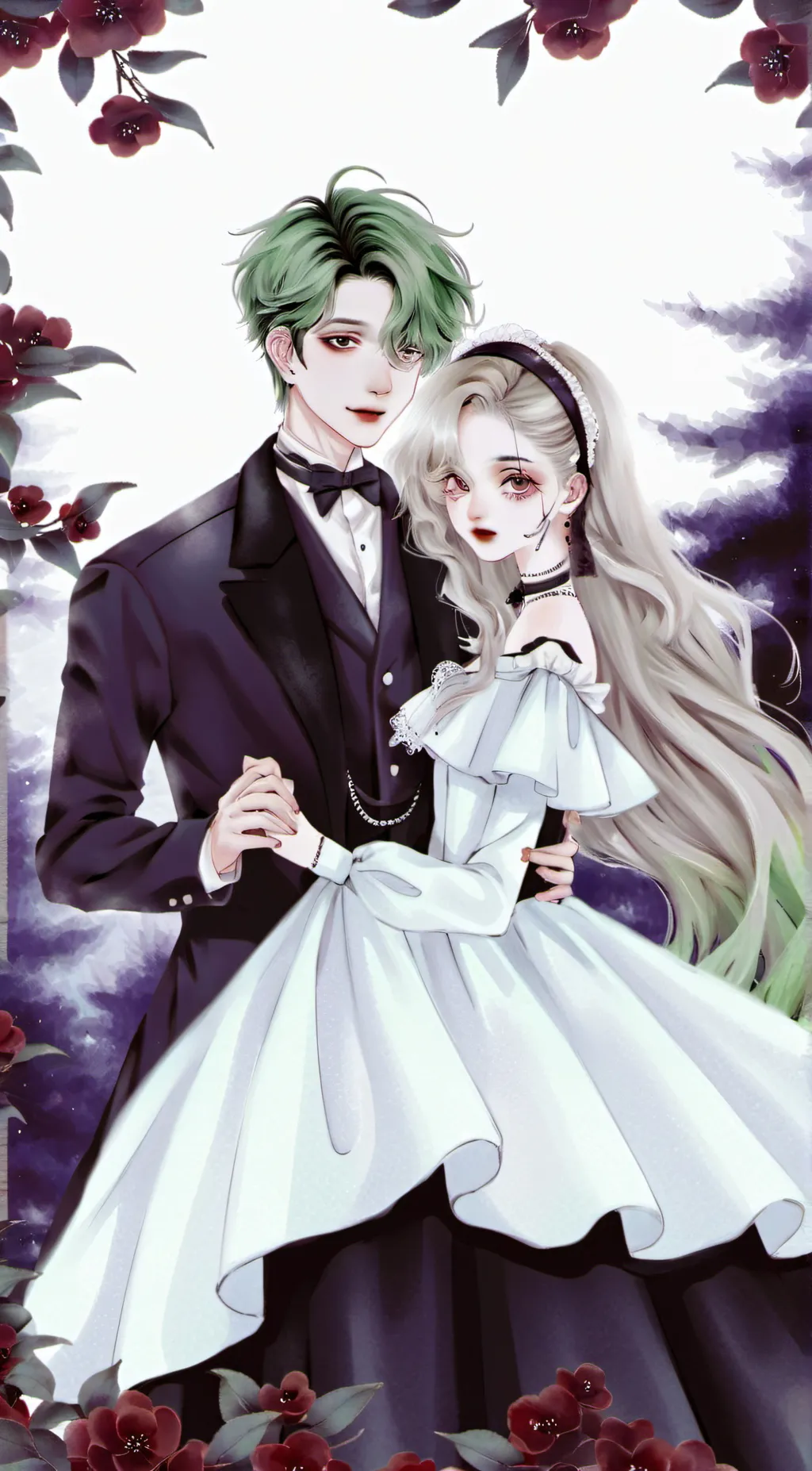 ai character: toga background