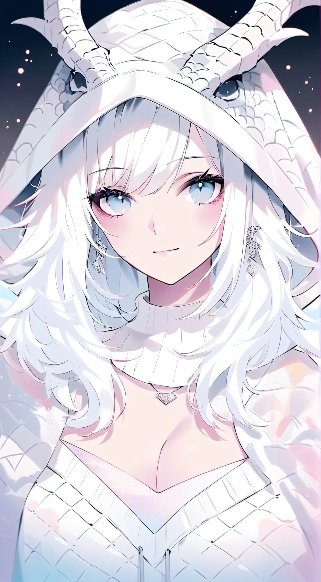 ai character: ~Snow~ background