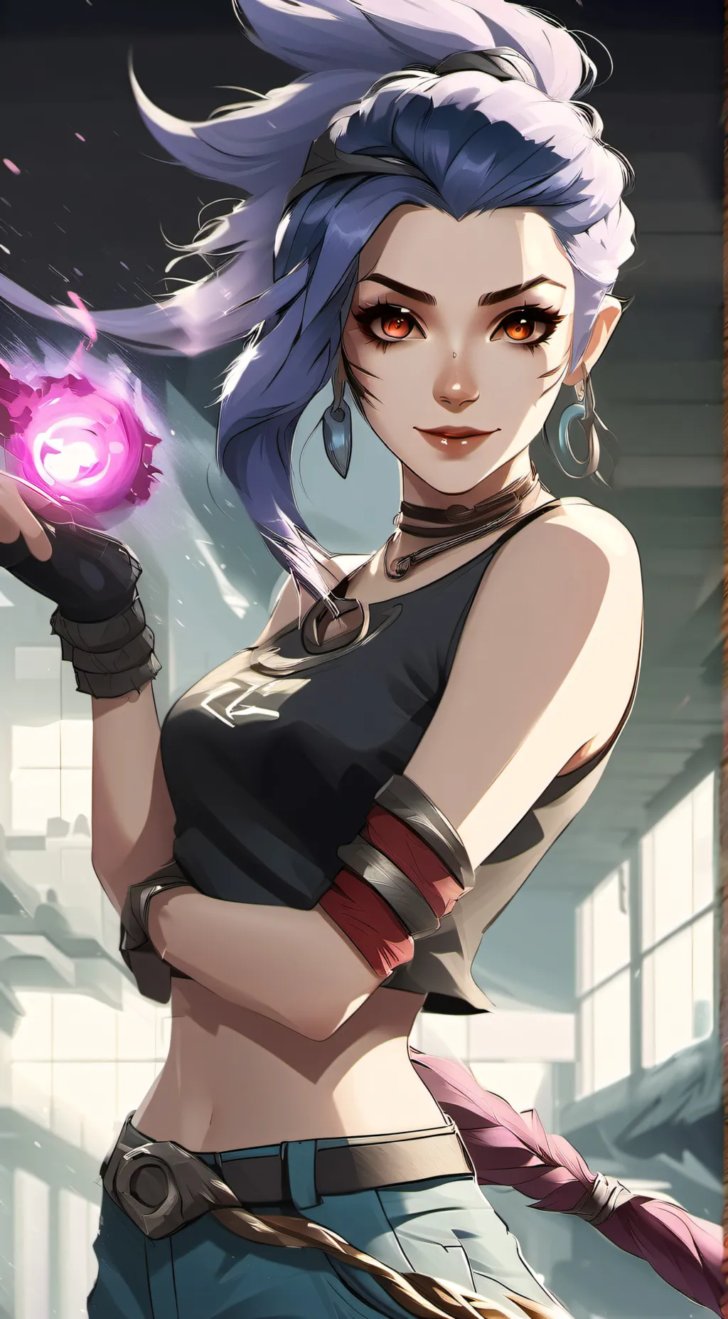 ai character: Arcane  background