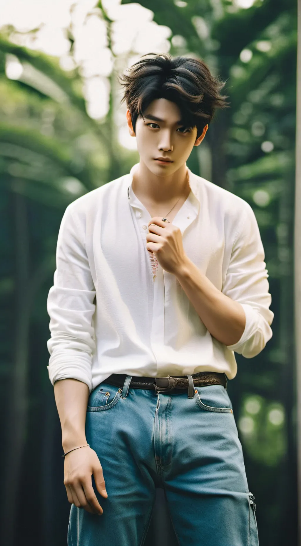 ai character: Luke background